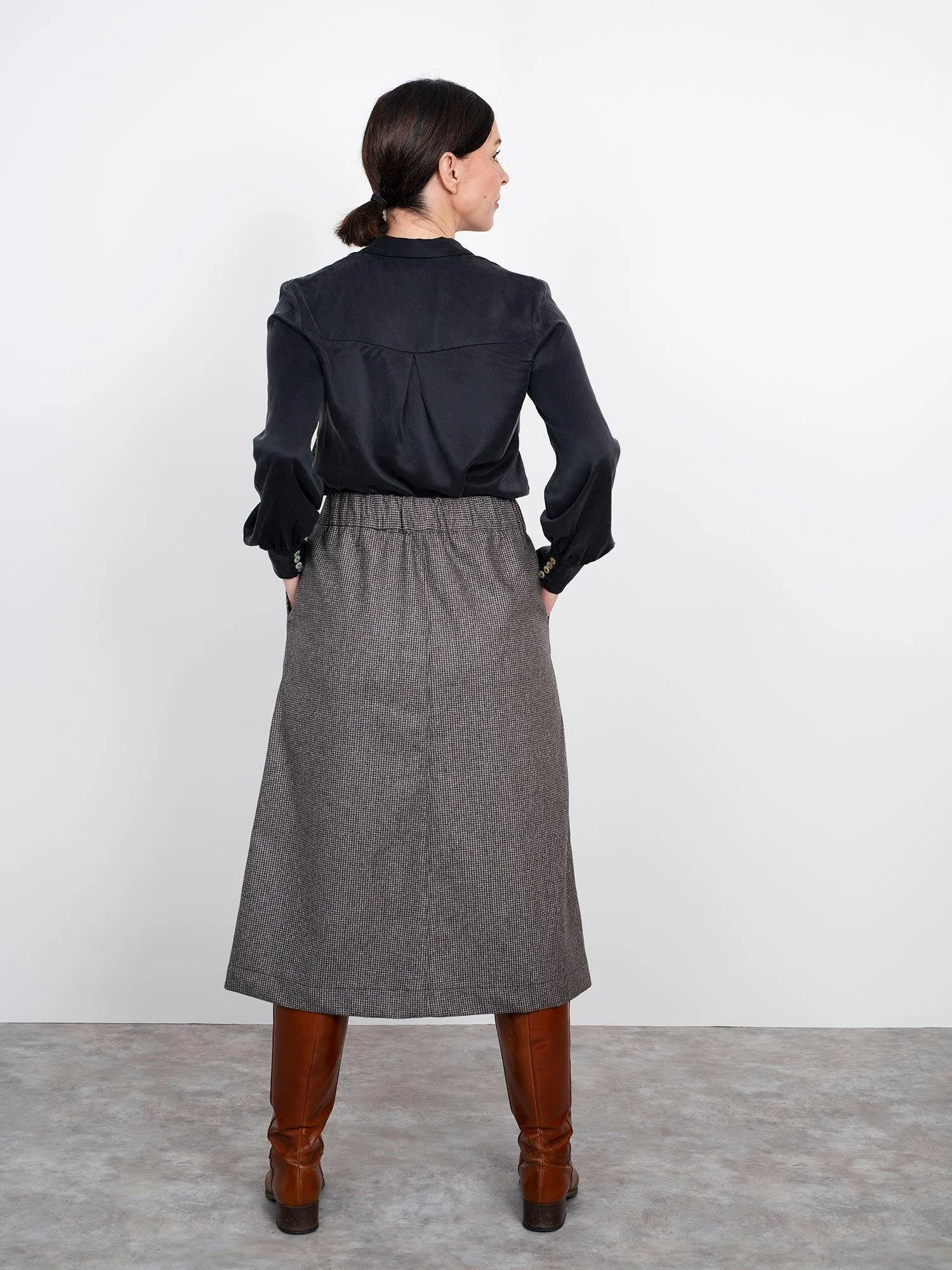 A-LINE MIDI SKIRT PATTERN