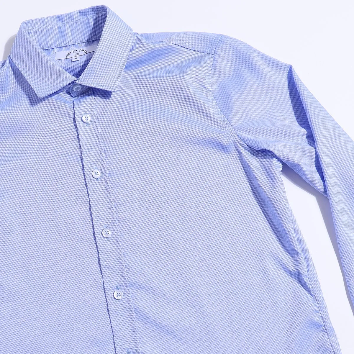 Addams Blue Easy-Care Dress Shirt