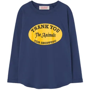 Anteater Kids T-shirt in Deep Blue by The Animals Observatory