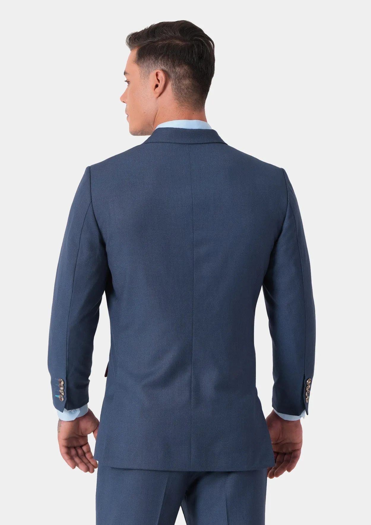 Astor Yale Blue Crosshatch Jacket