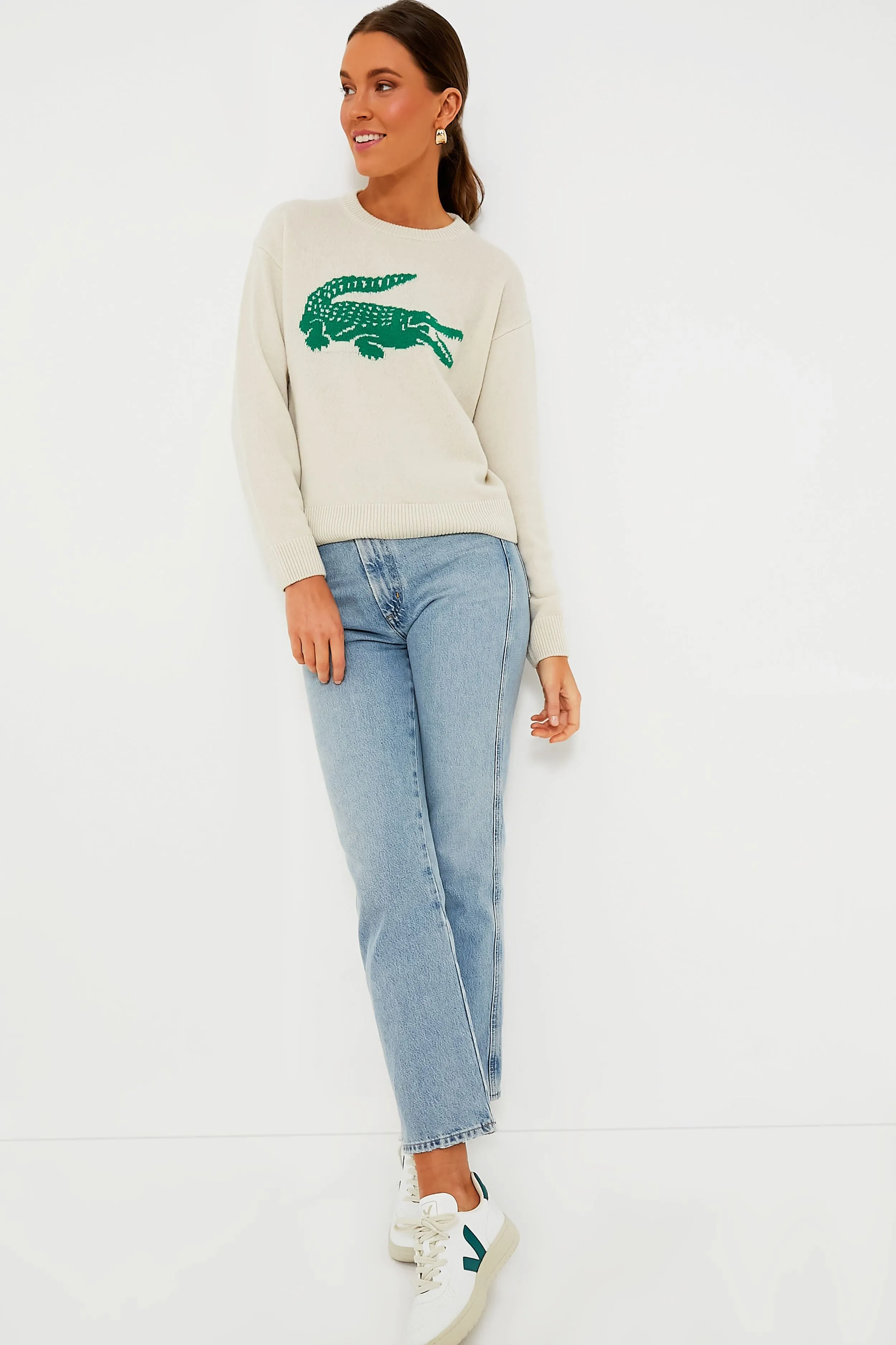 Big Croc Cashmere Sweater