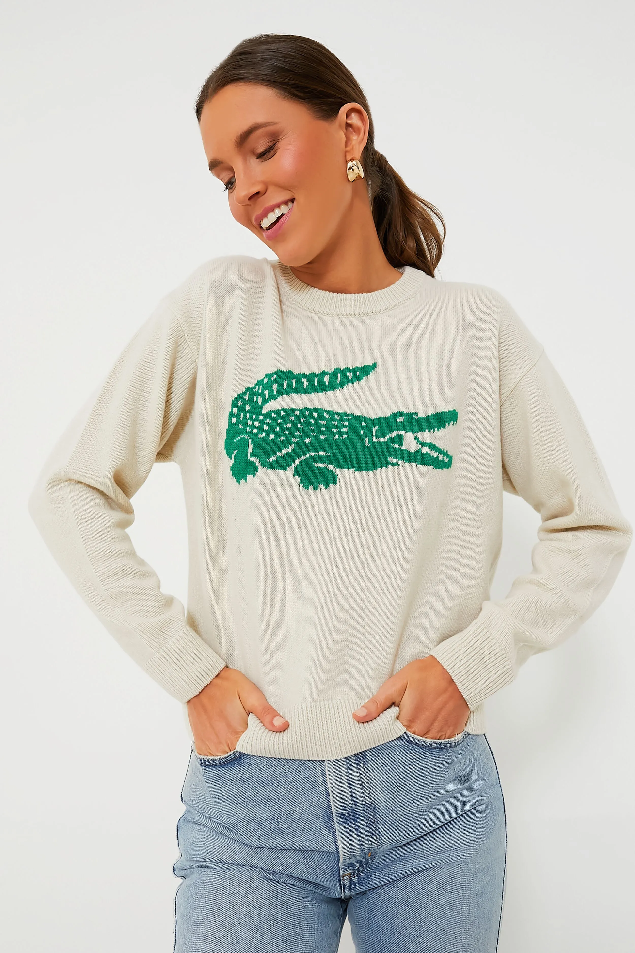 Big Croc Cashmere Sweater