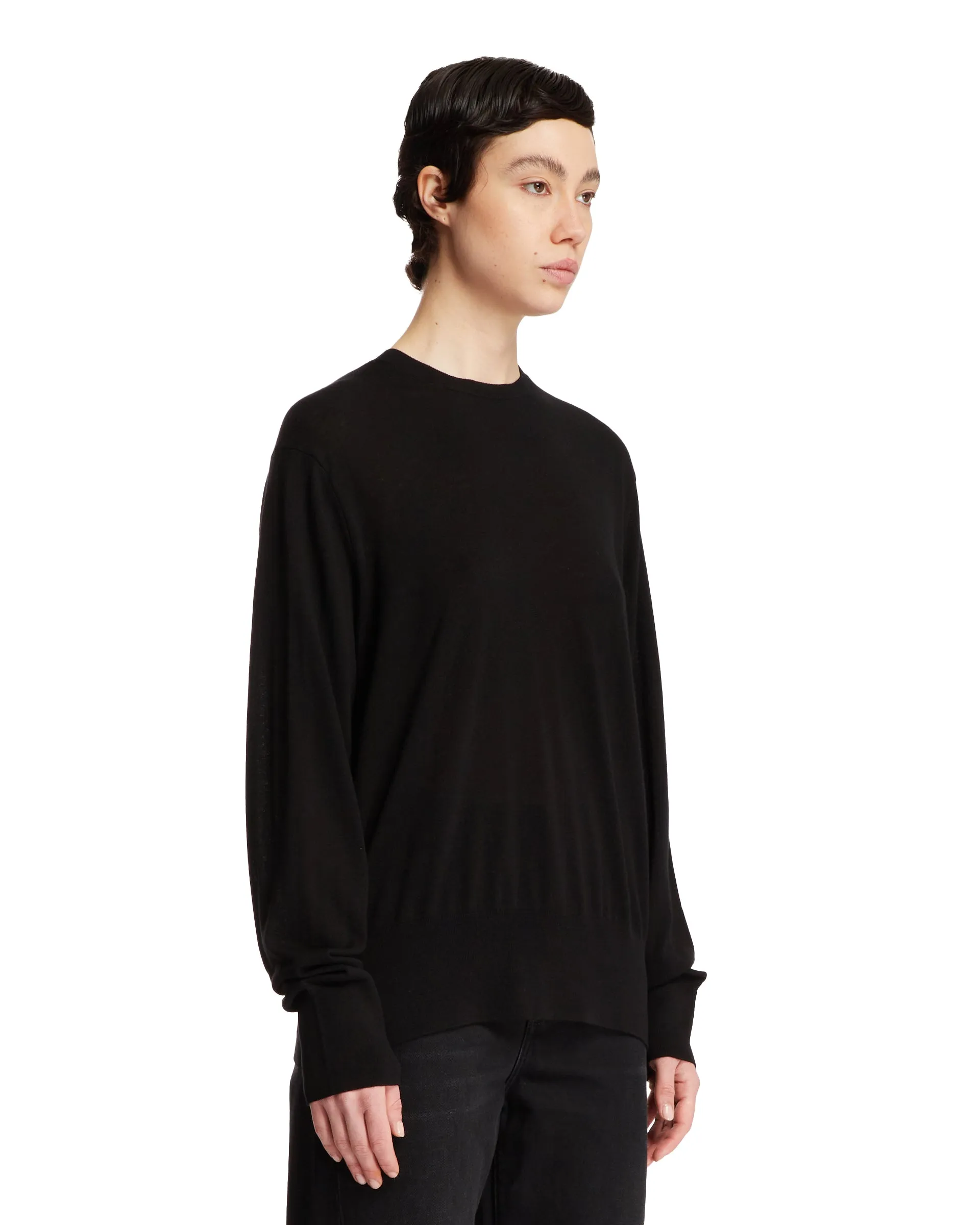 Black Crewneck Sweater