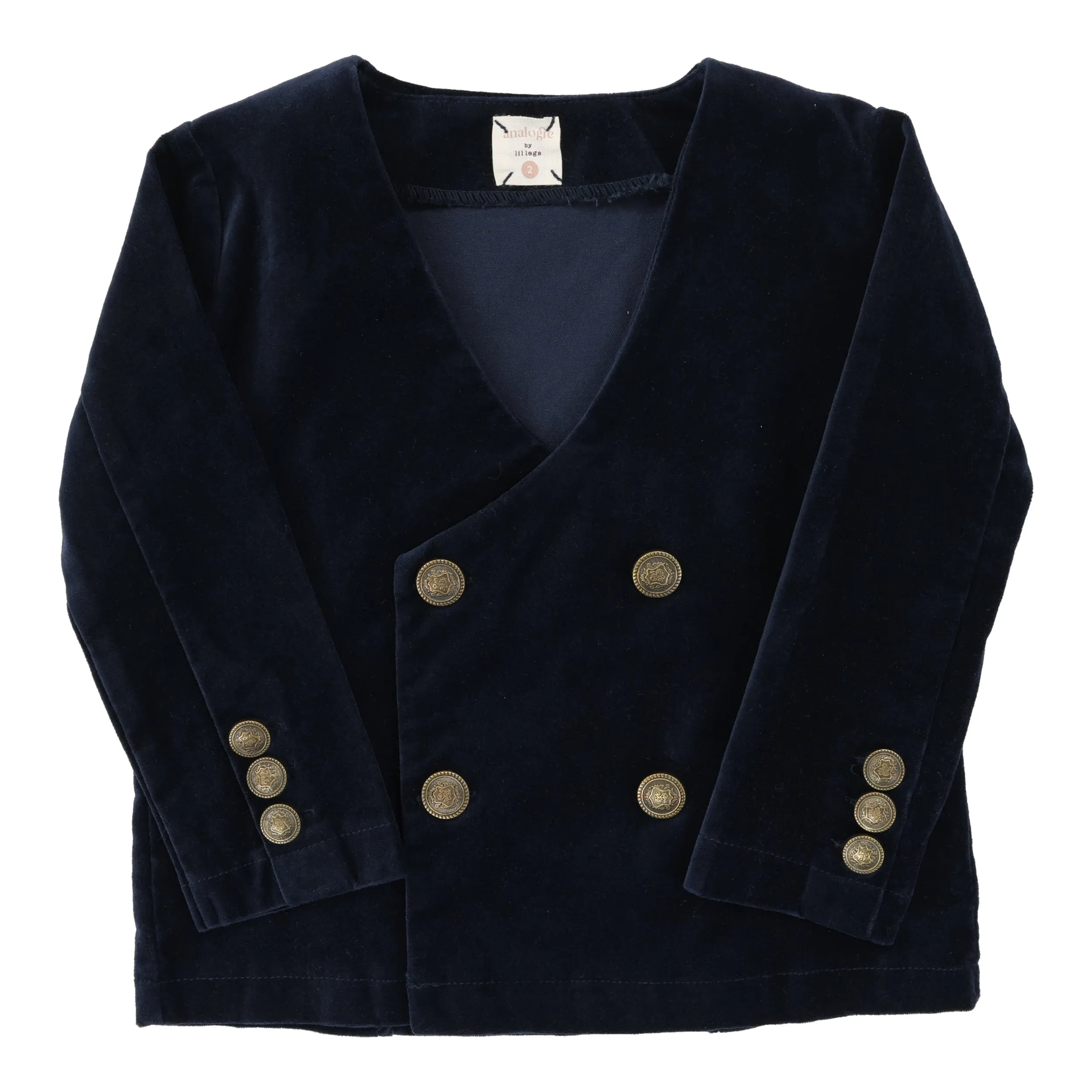 blazer velvet - navy