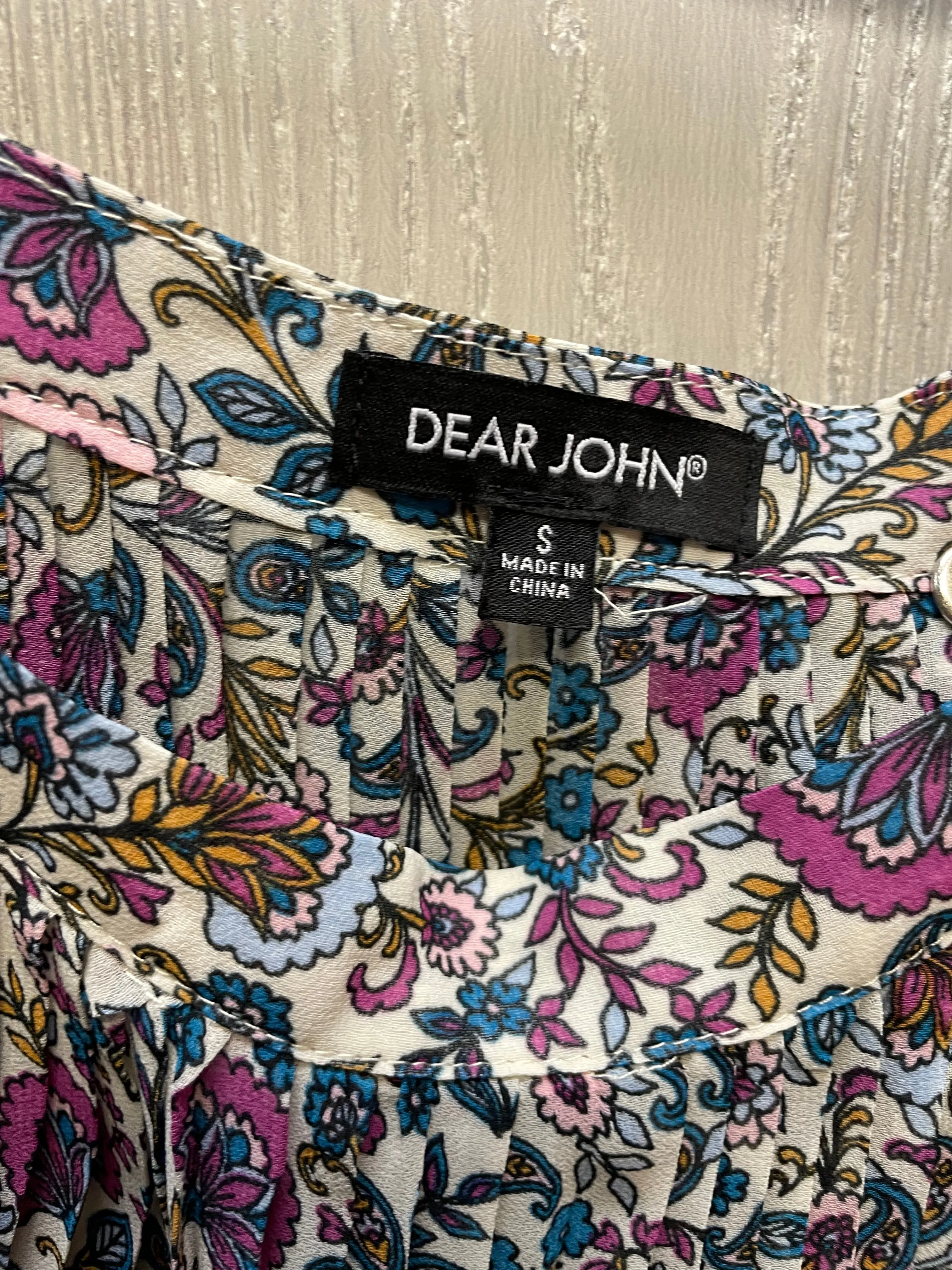 Blouse Long Sleeve By Dear John In Floral Print, Size: S