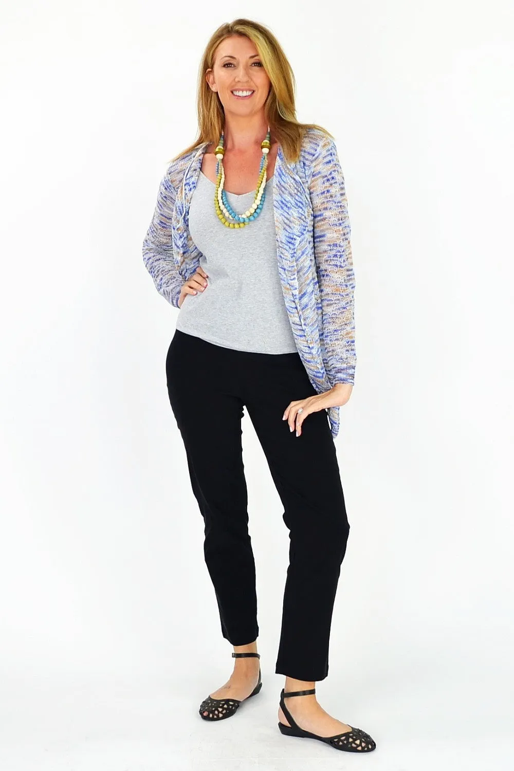 Blue & White Willow Cardigan