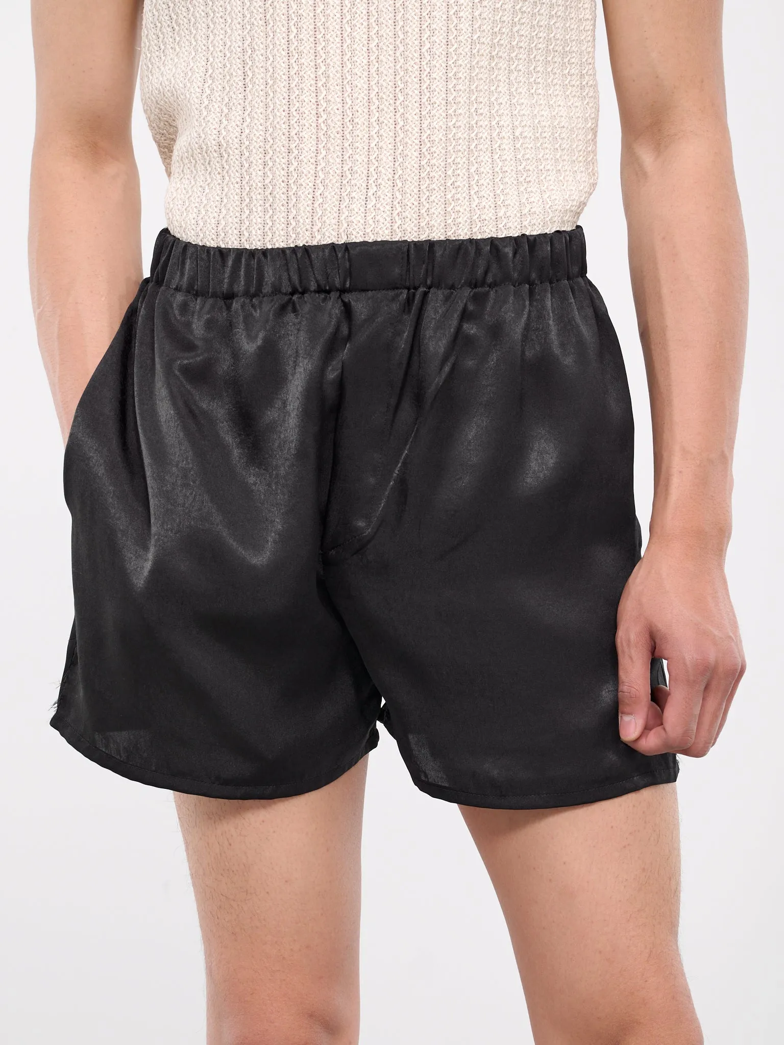 Boxer Shorts (CO-ST001-M-PL0005-BLACK-VANILL)