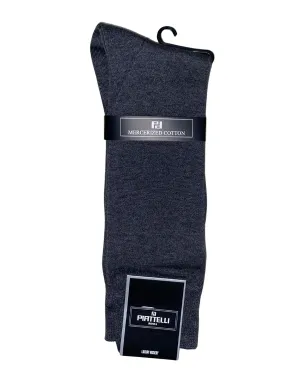 Bruno Piattelli Mercerized Socks - Charcoal