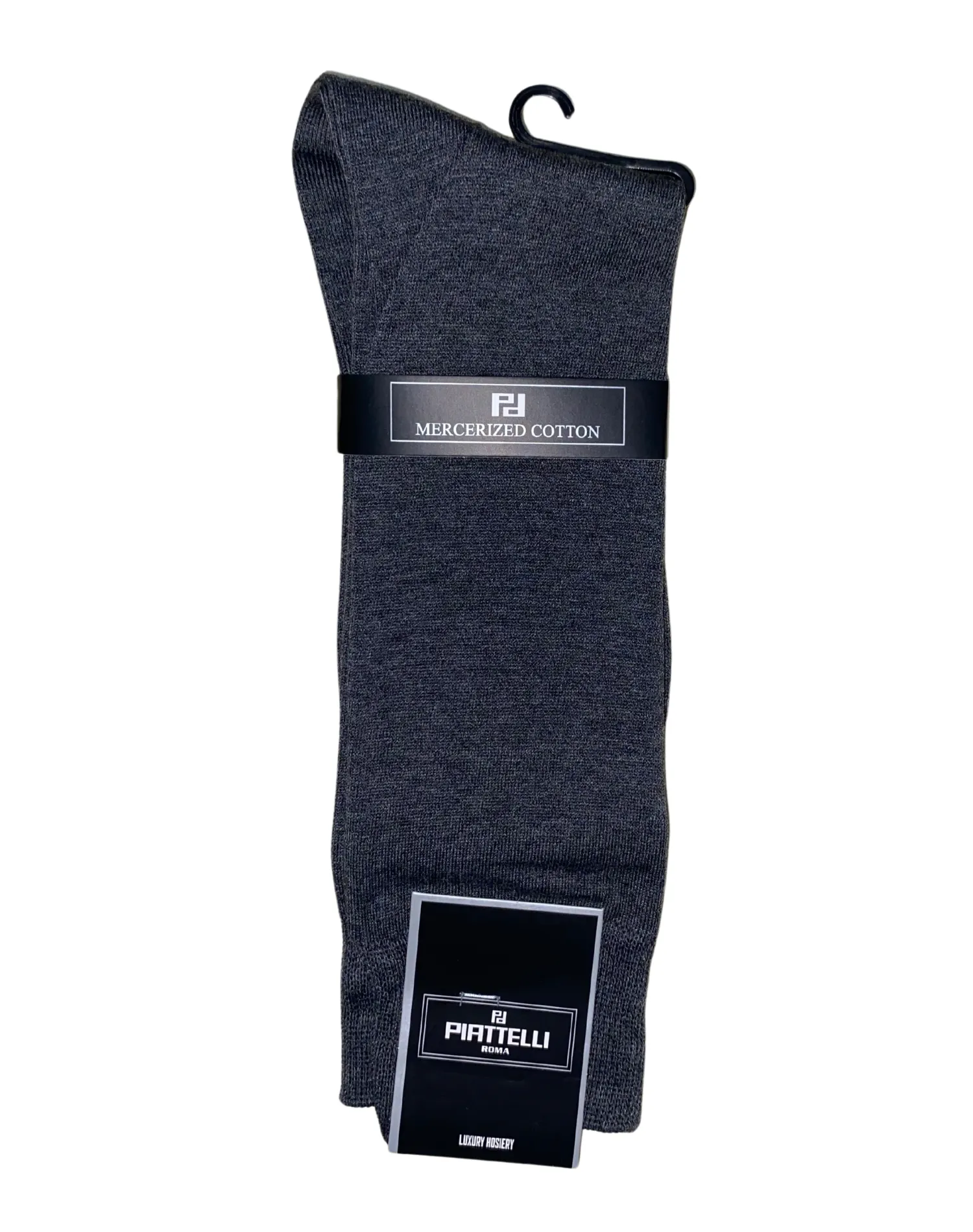 Bruno Piattelli Mercerized Socks - Charcoal