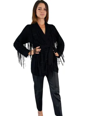 Canessa Cardigan Cosmic Black