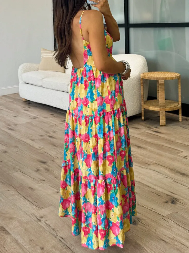 Cartagena Tiered Maxi Dress | FINAL SALE