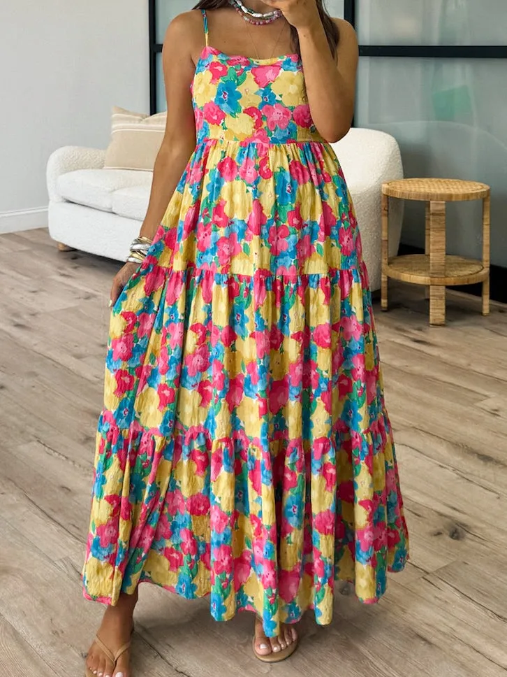 Cartagena Tiered Maxi Dress | FINAL SALE