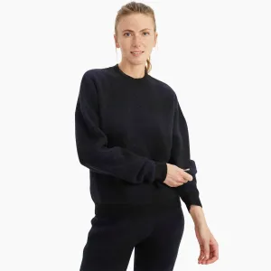 Cashmere Plaid Matchback Crew