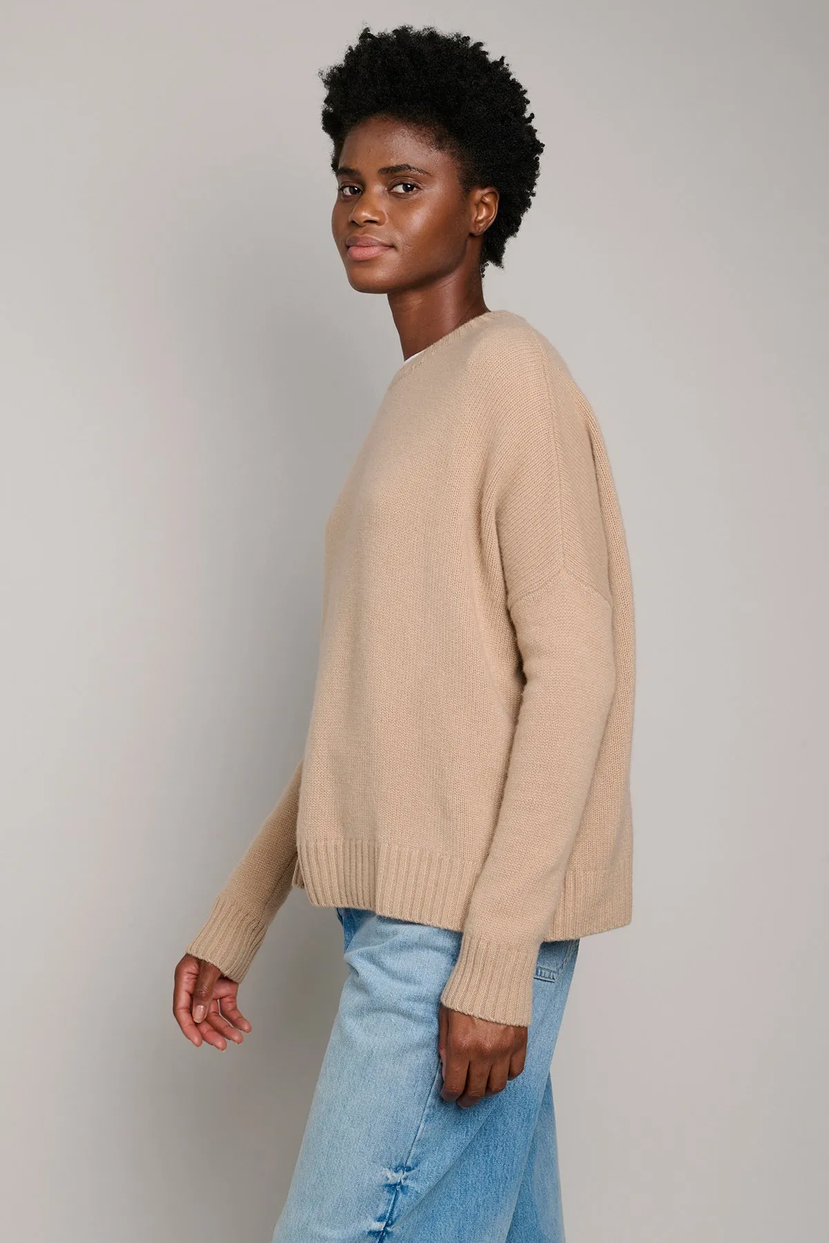 Cashmere Wide Pullover