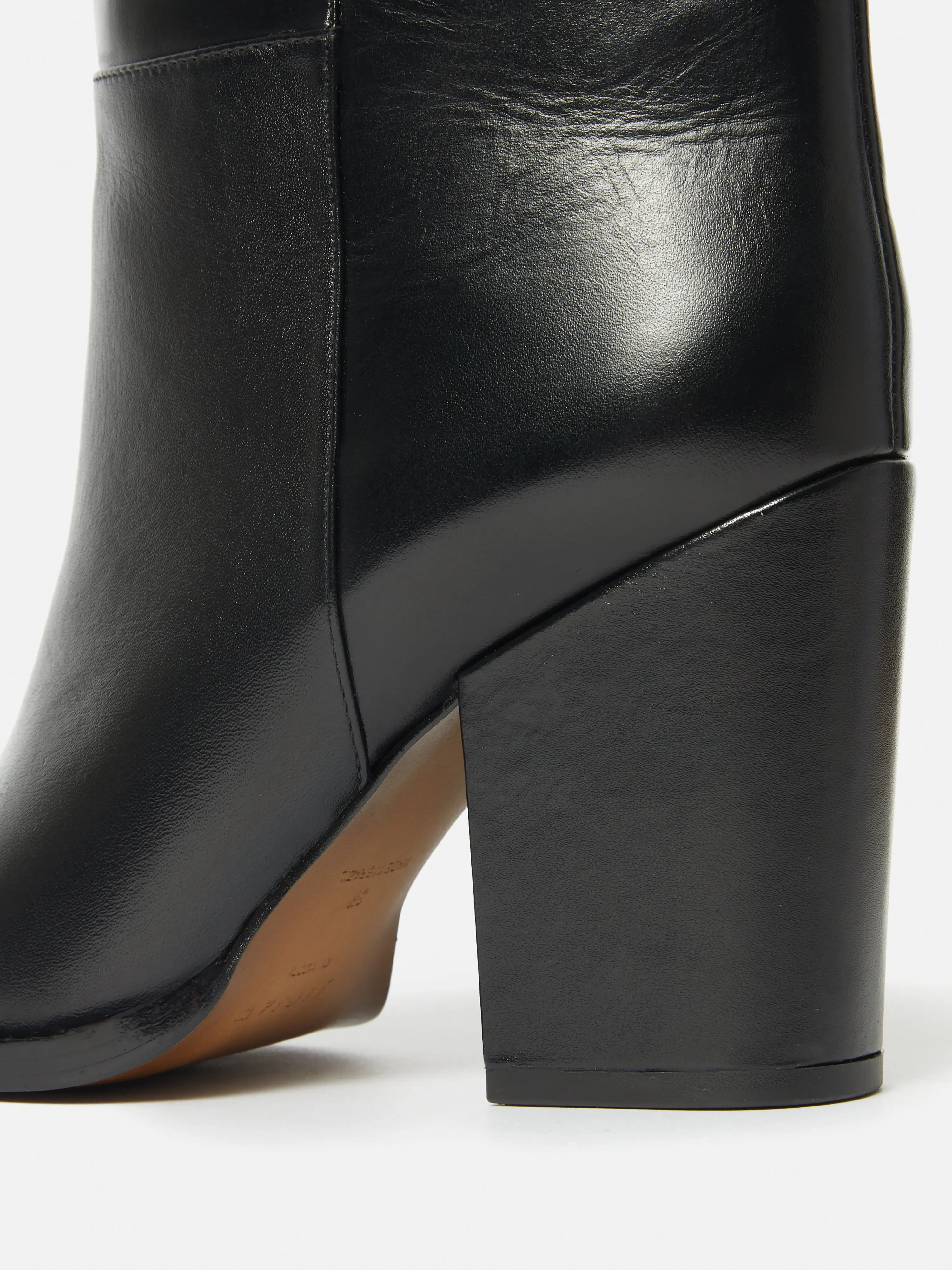 Connaught Heeled Boot | Black