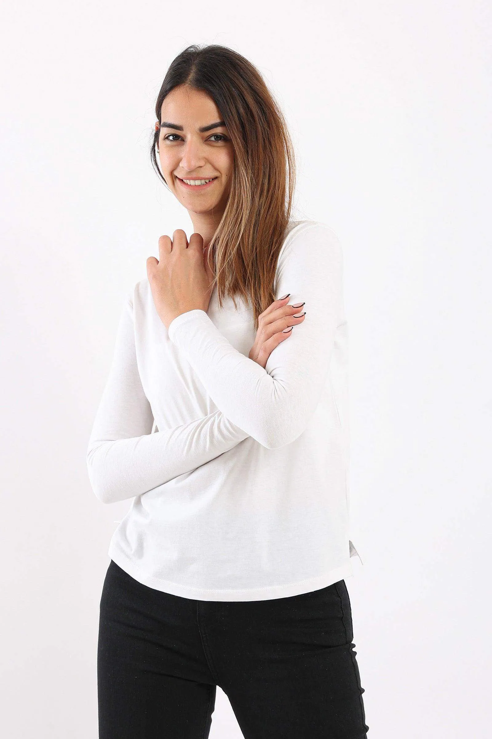 Cotton Long Sleeves T-Shirt