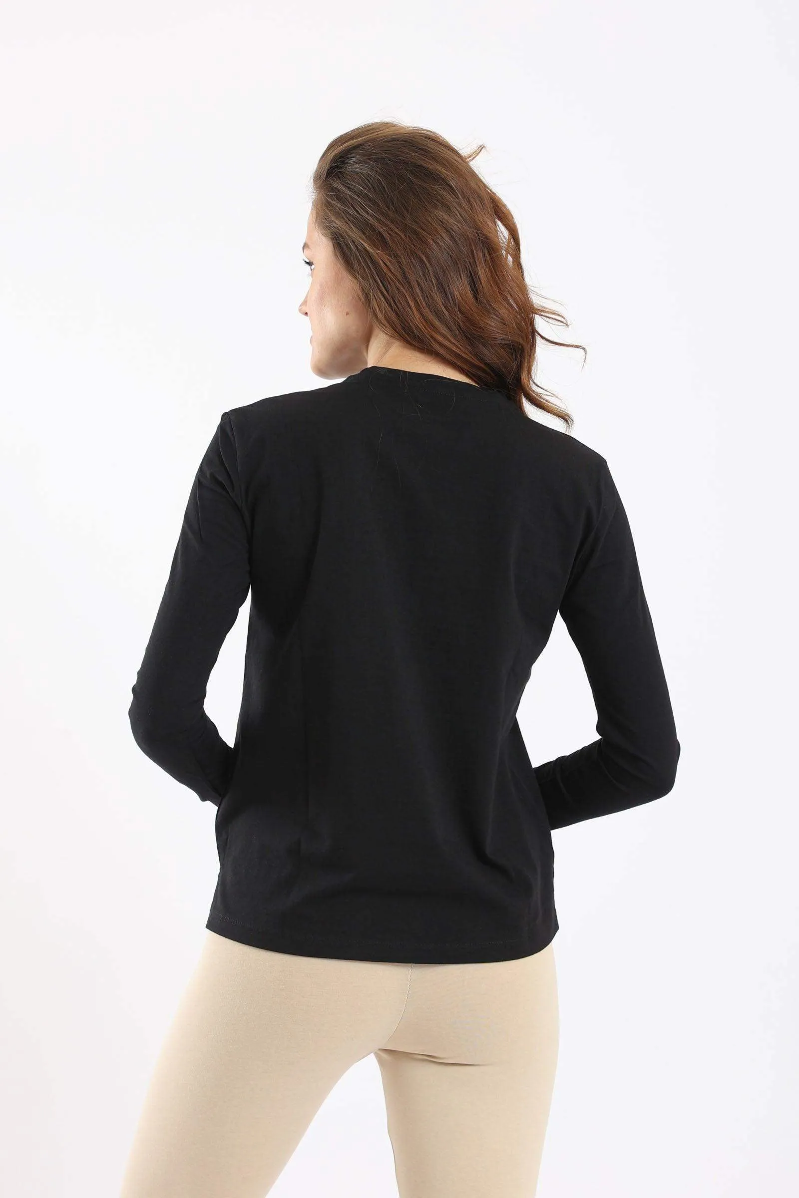 Cotton Long Sleeves T-Shirt