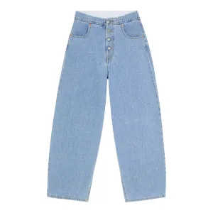 Cropped Mid-Rise Jeans