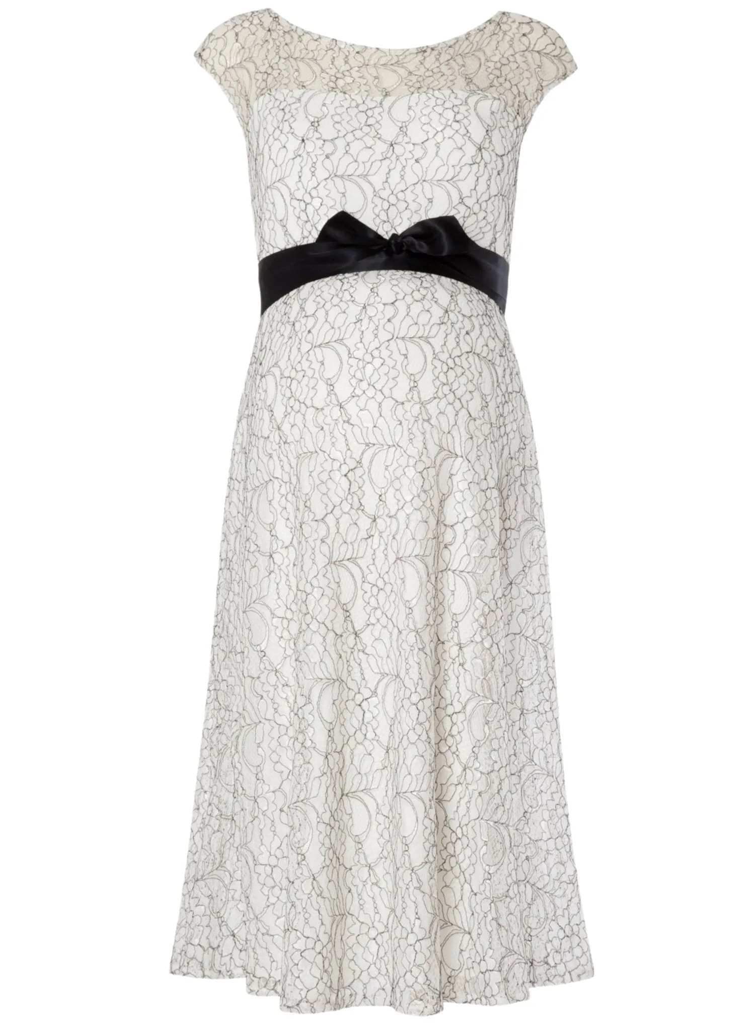 Daisy Maternity Dress - Mono Lace