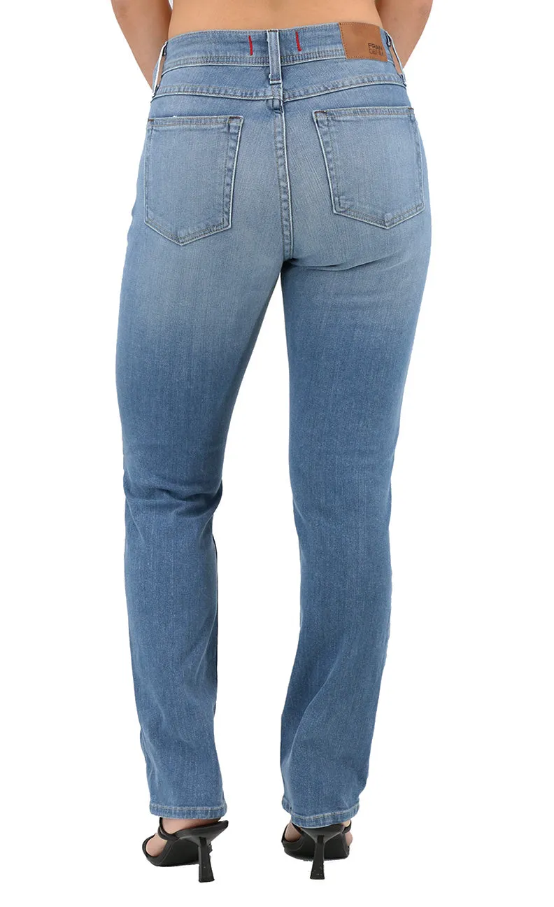 Donna Petite Straight Leg Jean