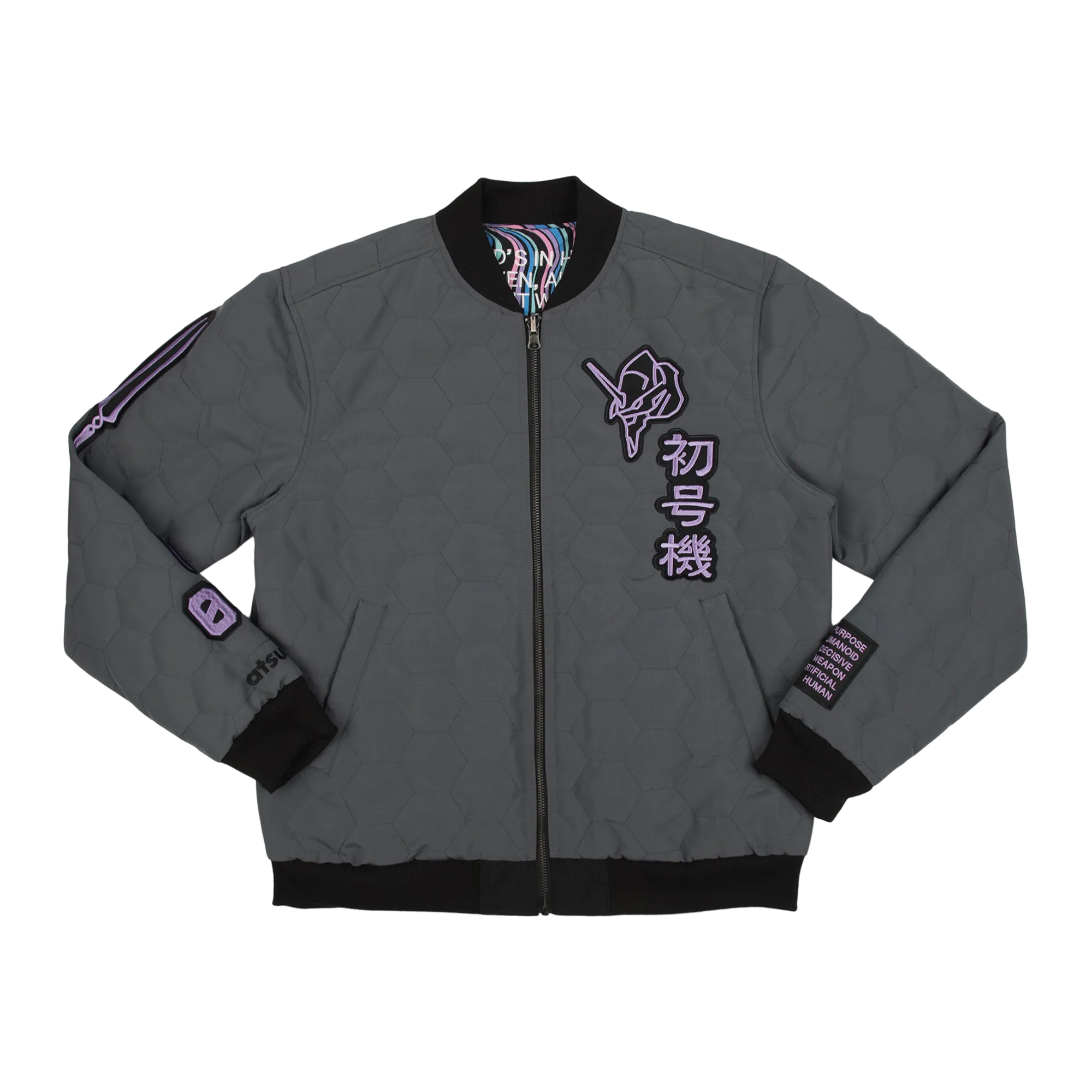 Eva Unit-01 Reversible Bomber Jacket