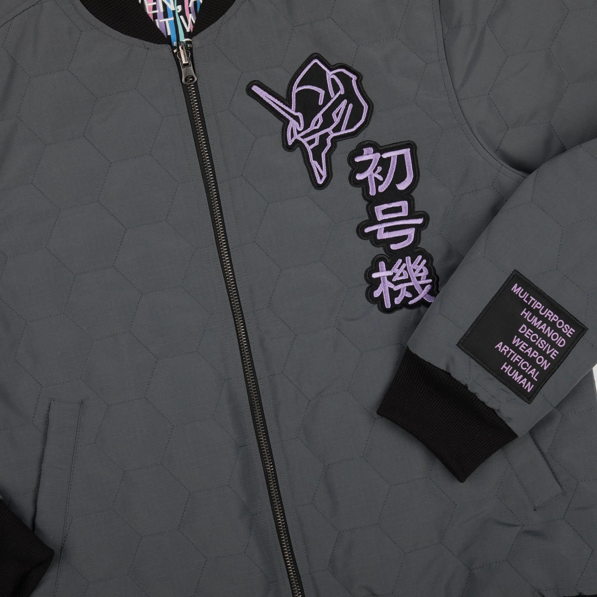 Eva Unit-01 Reversible Bomber Jacket