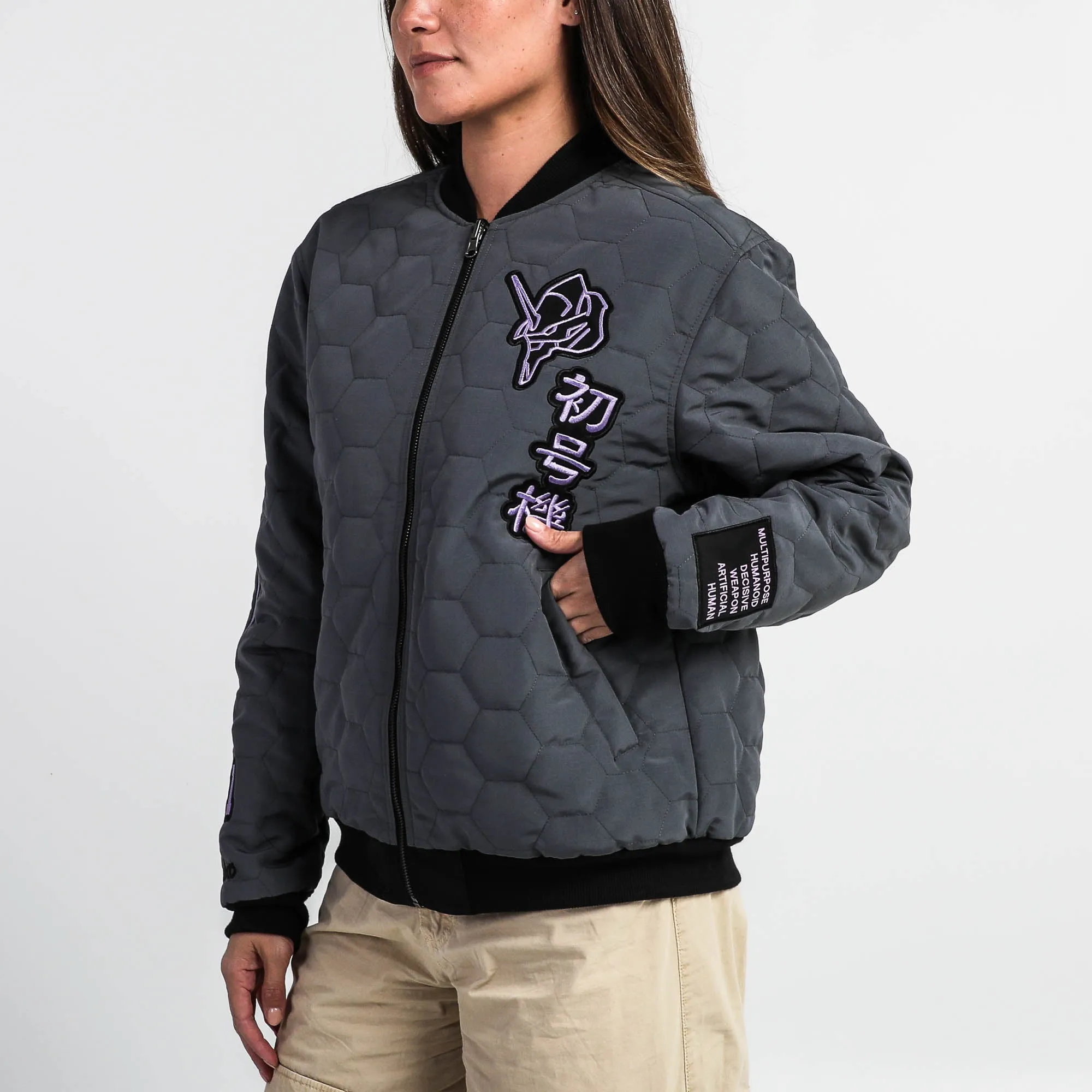 Eva Unit-01 Reversible Bomber Jacket