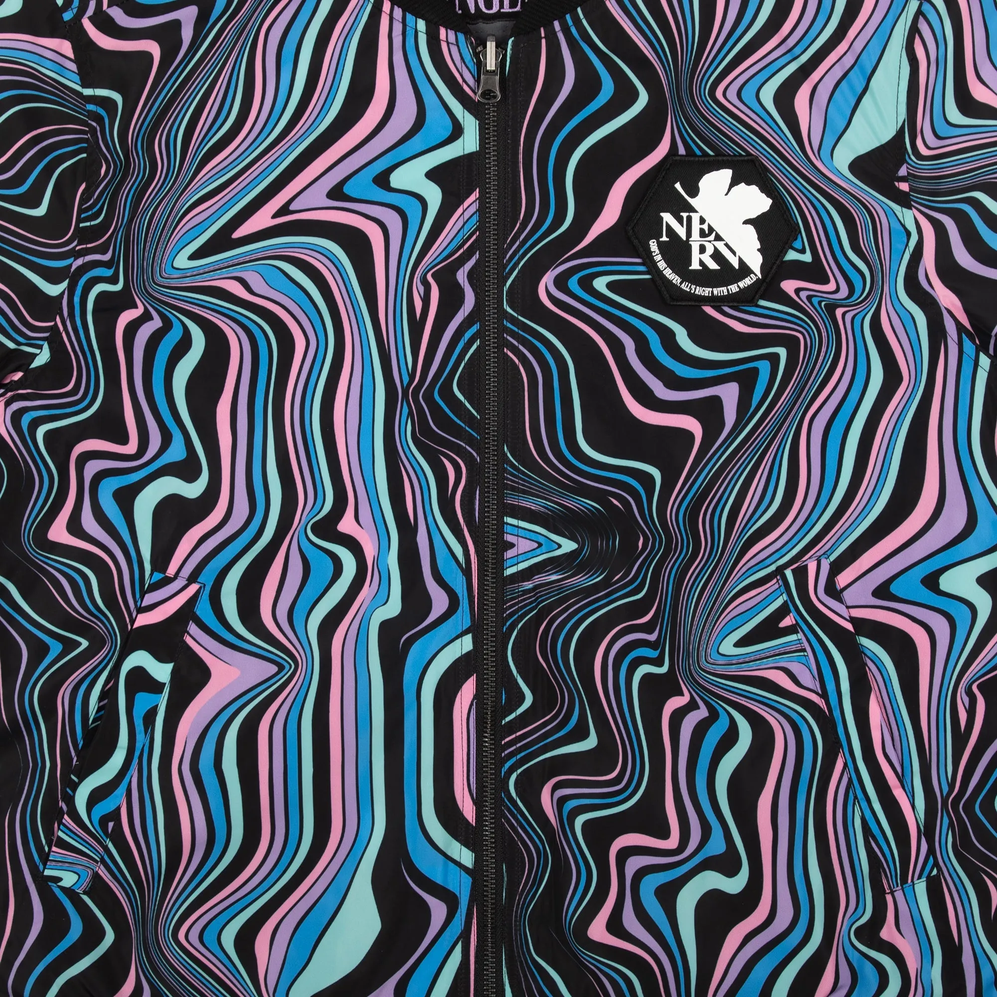 Eva Unit-01 Reversible Bomber Jacket