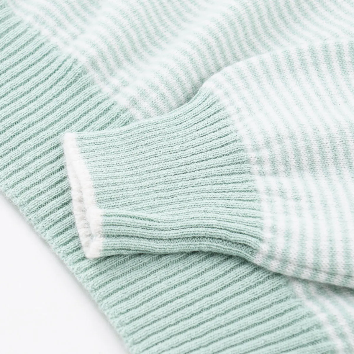 Fedeli Striped Extrafine Cashmere Sweater