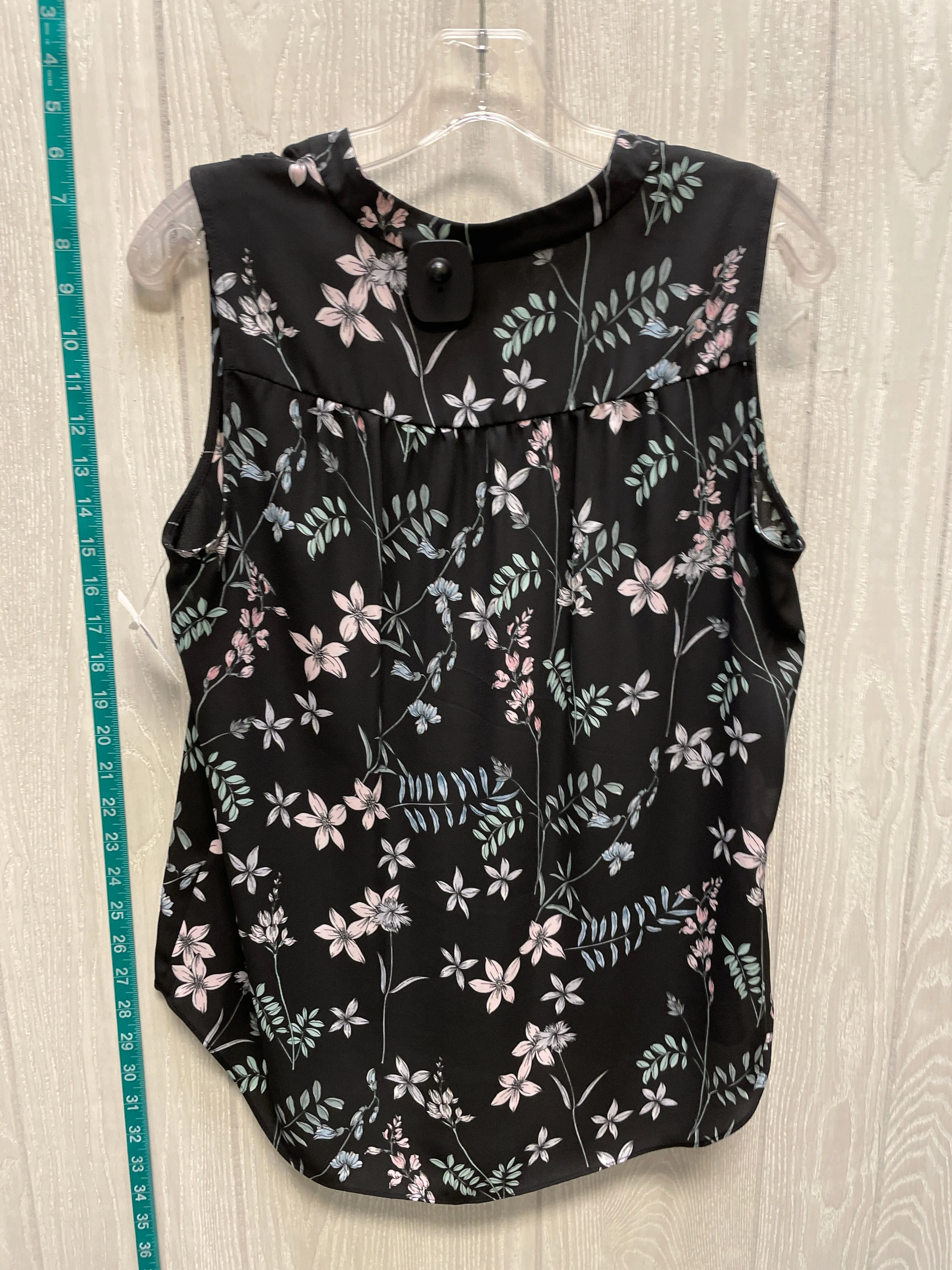 Floral Print Blouse Sleeveless Vince Camuto, Size S