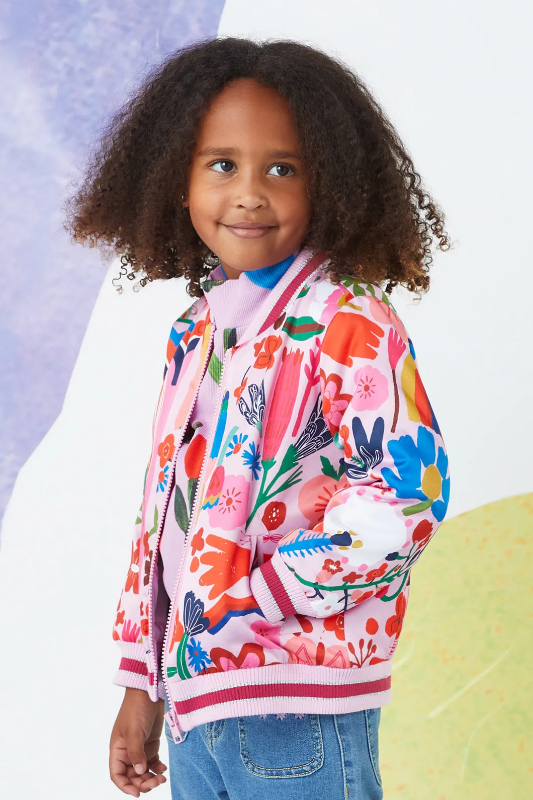 Flower Patch Kids Jacket