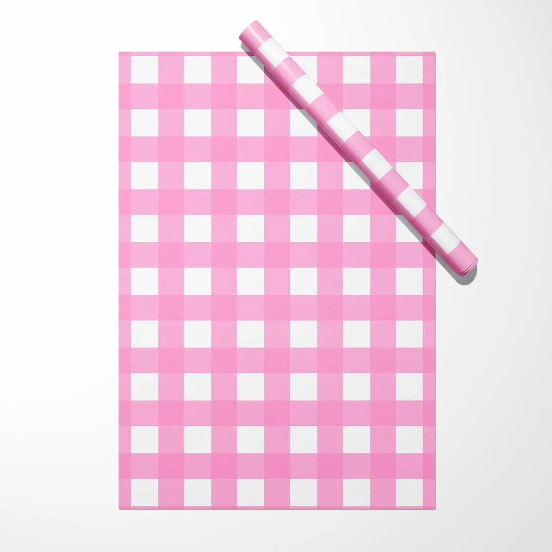 Gift Wrap - Gingham NEW!