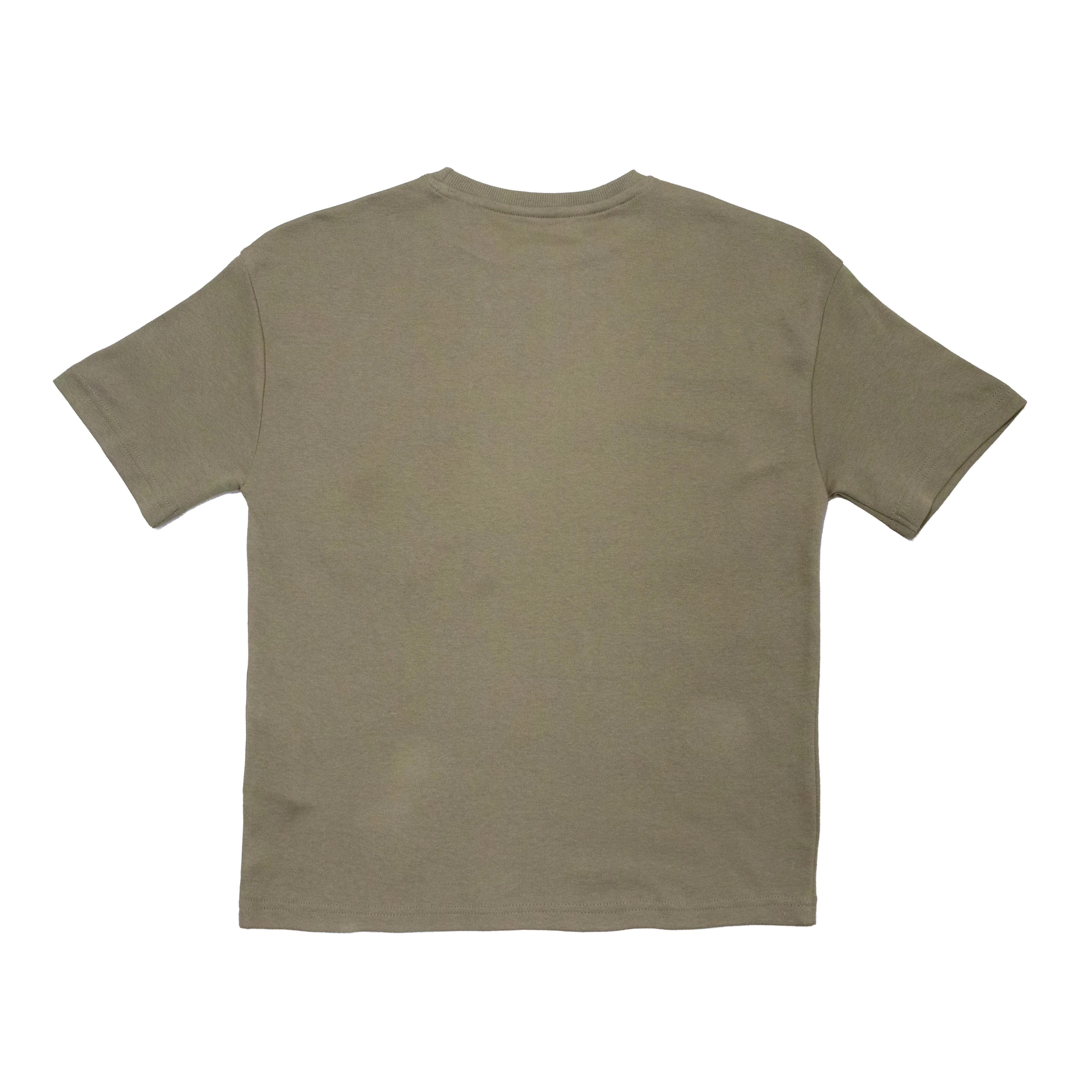 Green Oversize Plain Pocket T-Shirt