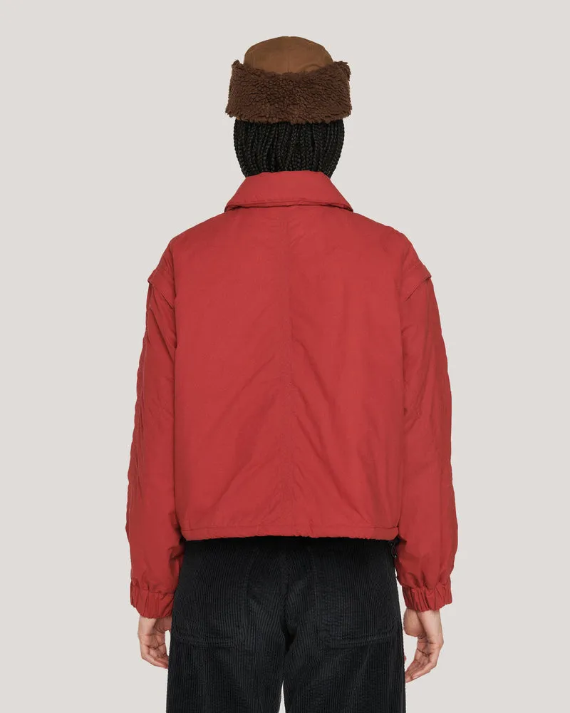 Heath Bomber Jacket Red