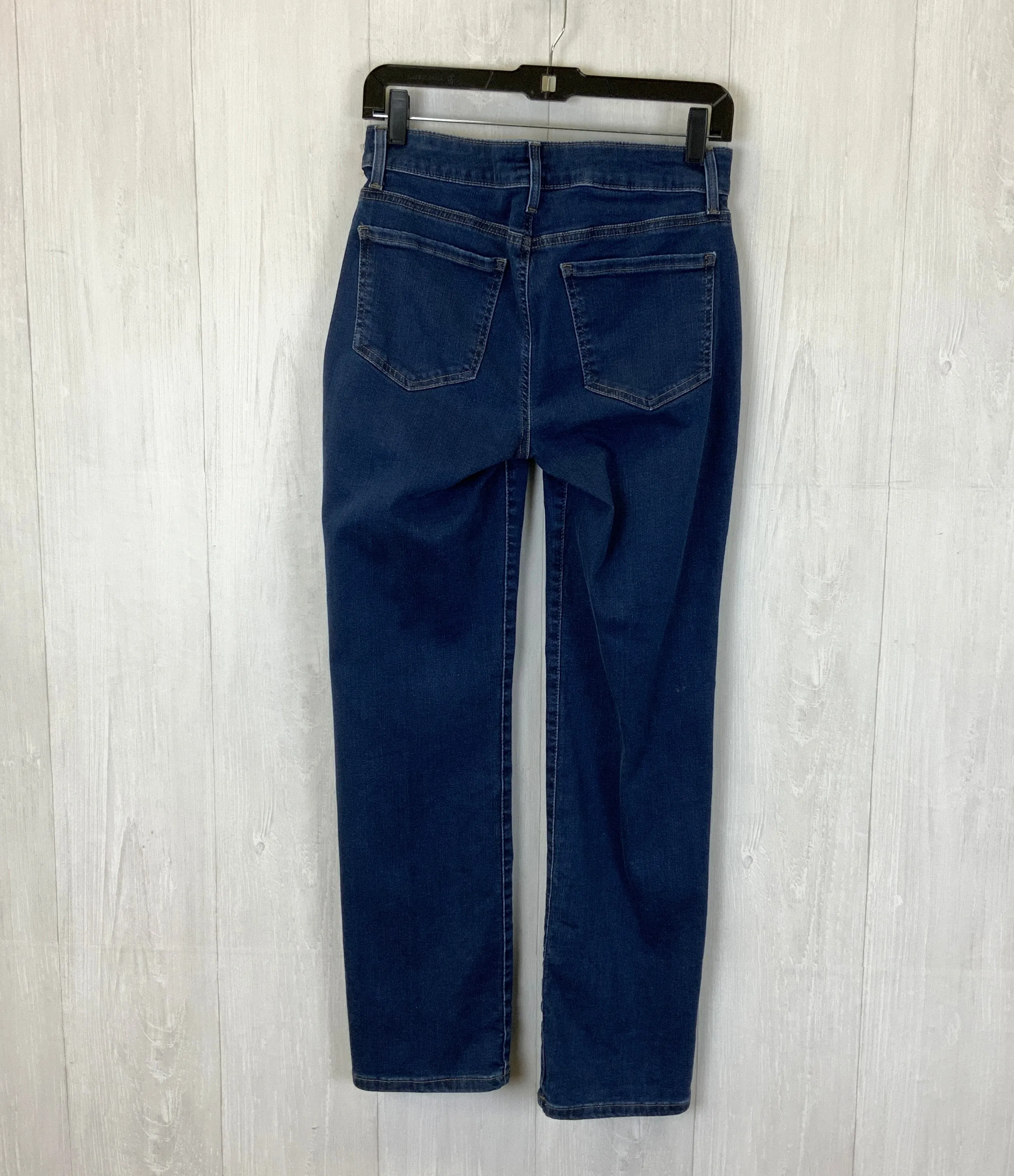 Jeans Straight By Not Your Daughters Jeans In Denim Blue, Size: 6petite