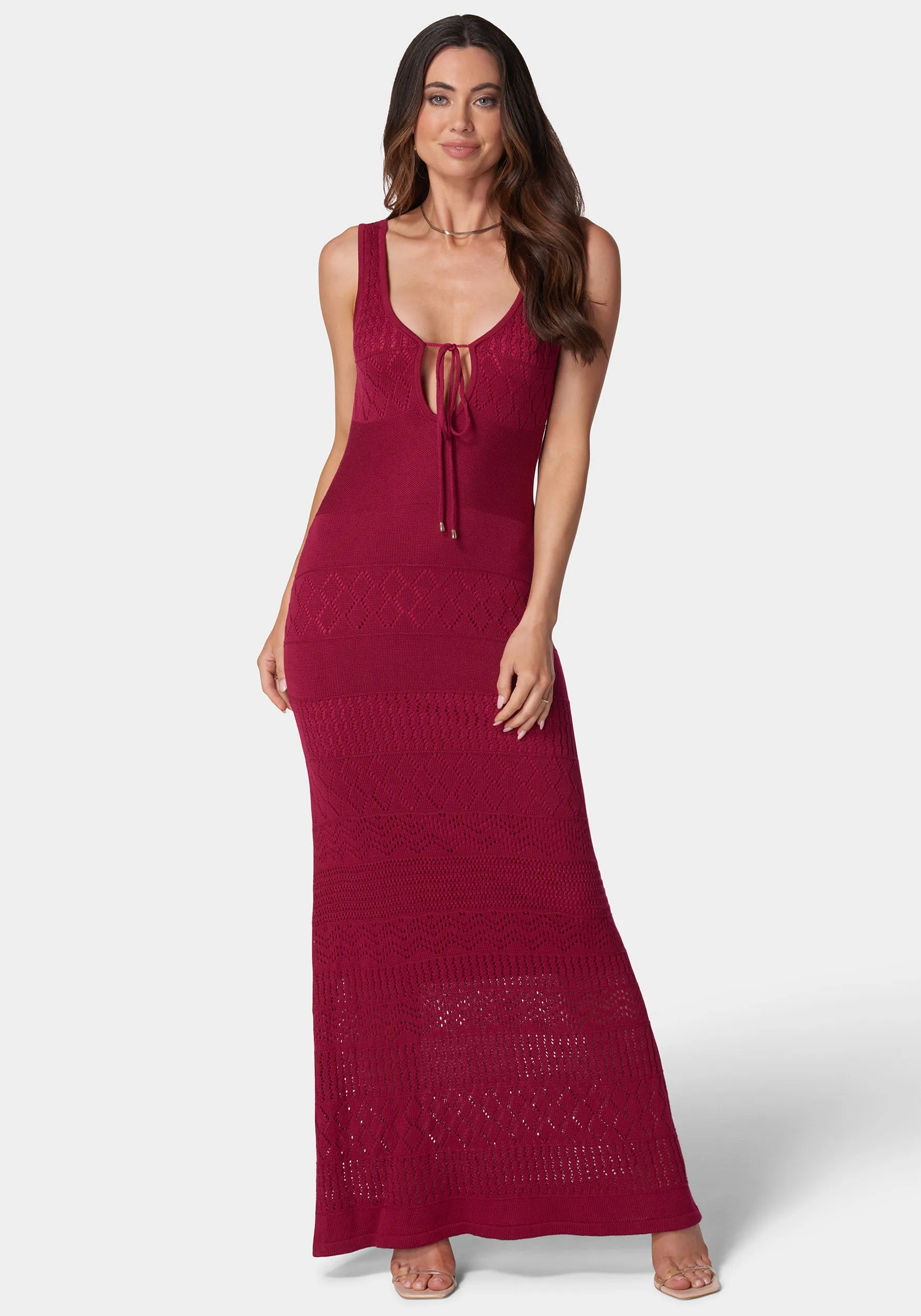 Juliette Crochet Tank Maxi Dress