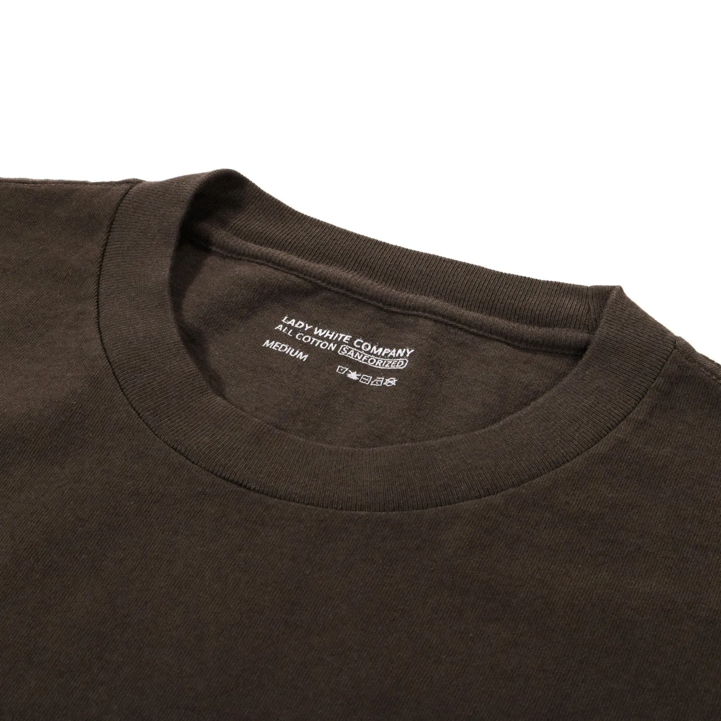 LADY WHITE CO. MUNICIPAL T-SHIRT BLACK OLIVE