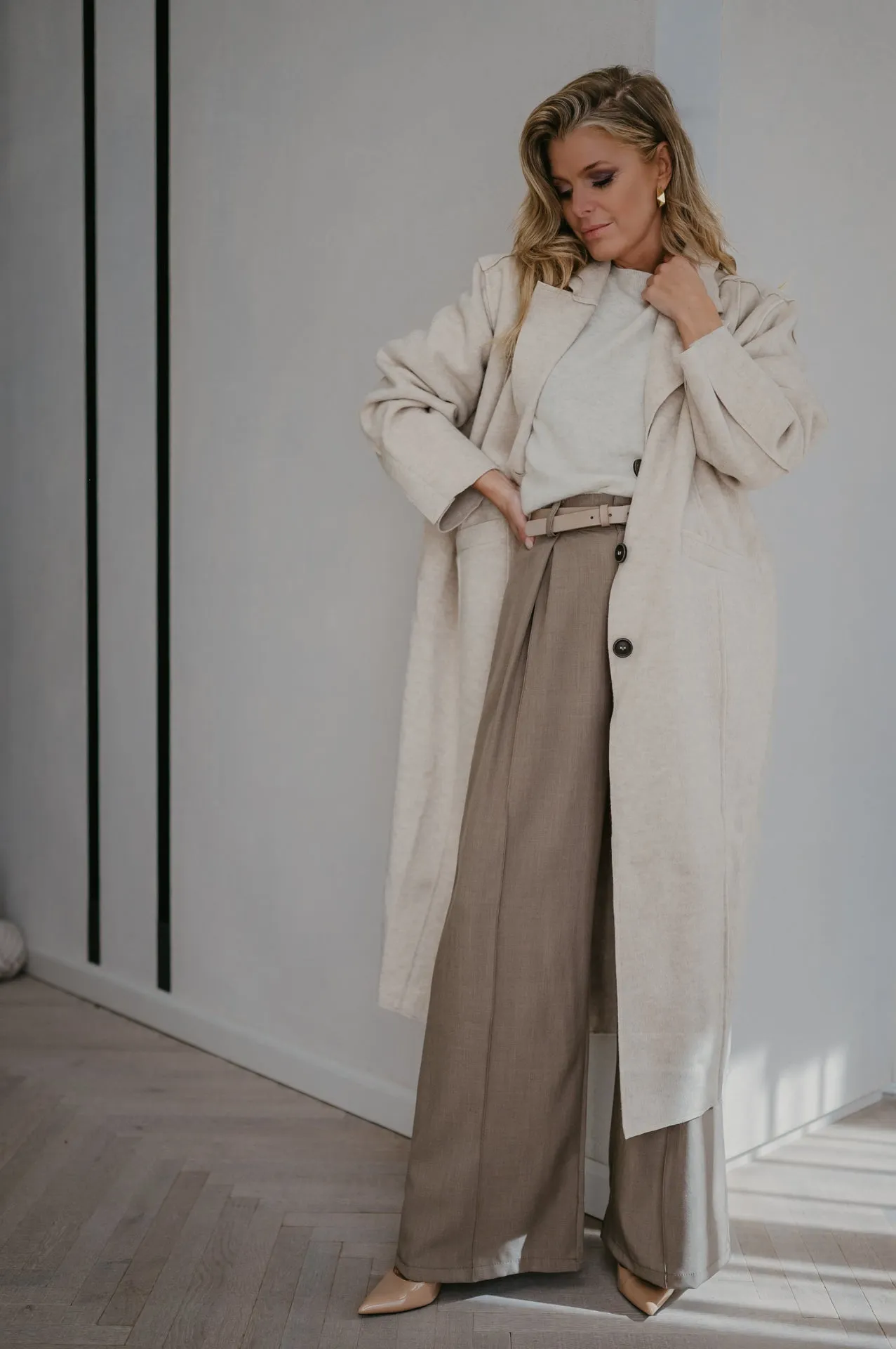 Legato coat I Beige