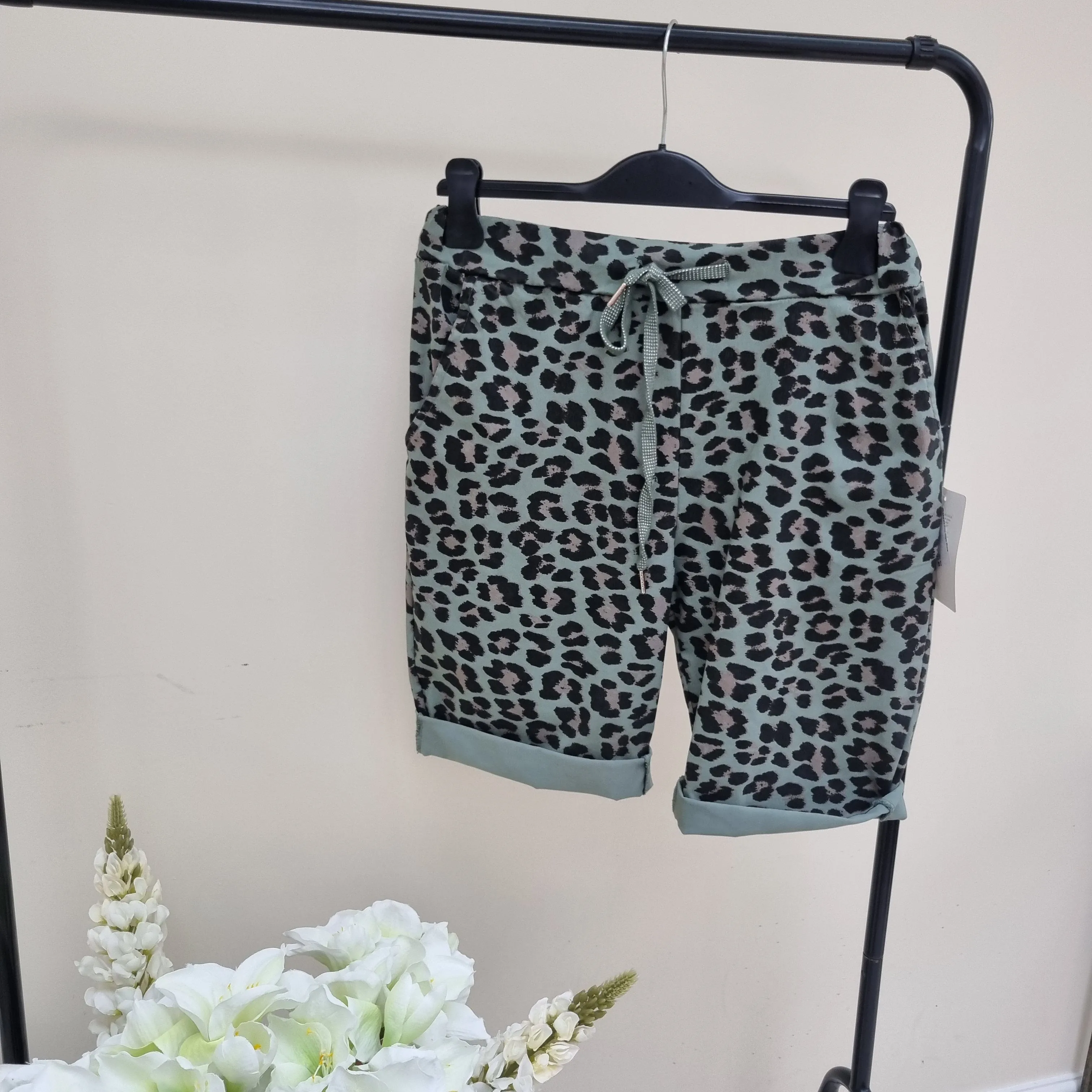 Leopard Print Magic Shorts