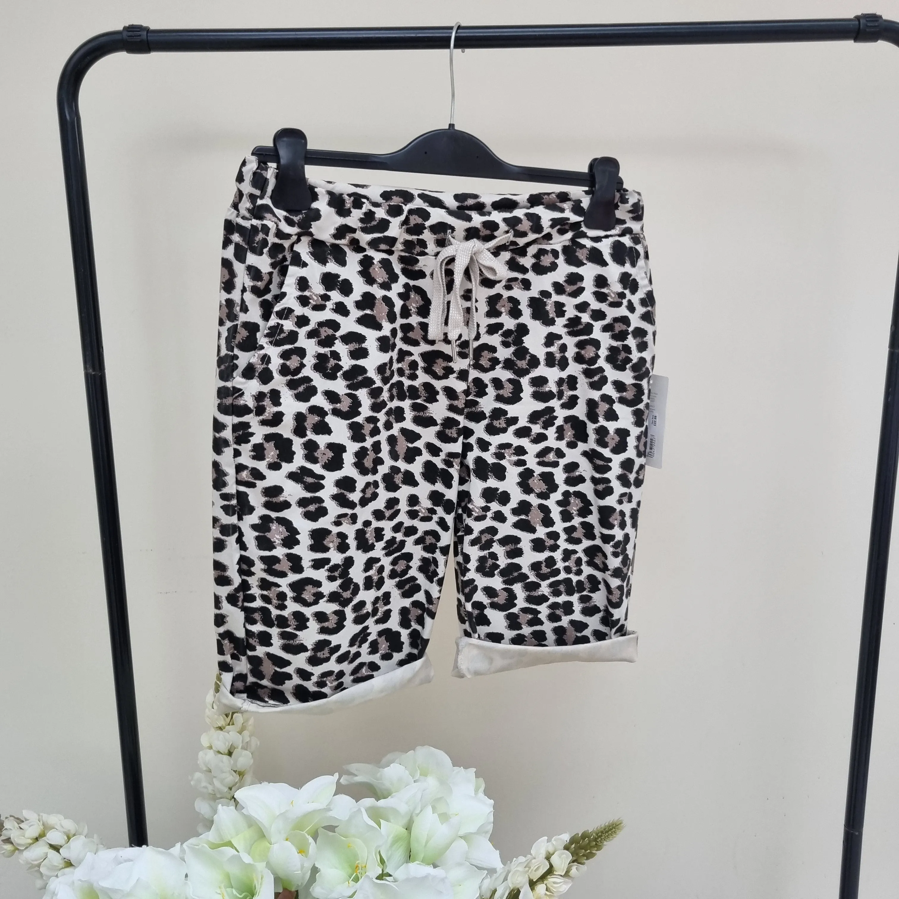 Leopard Print Magic Shorts