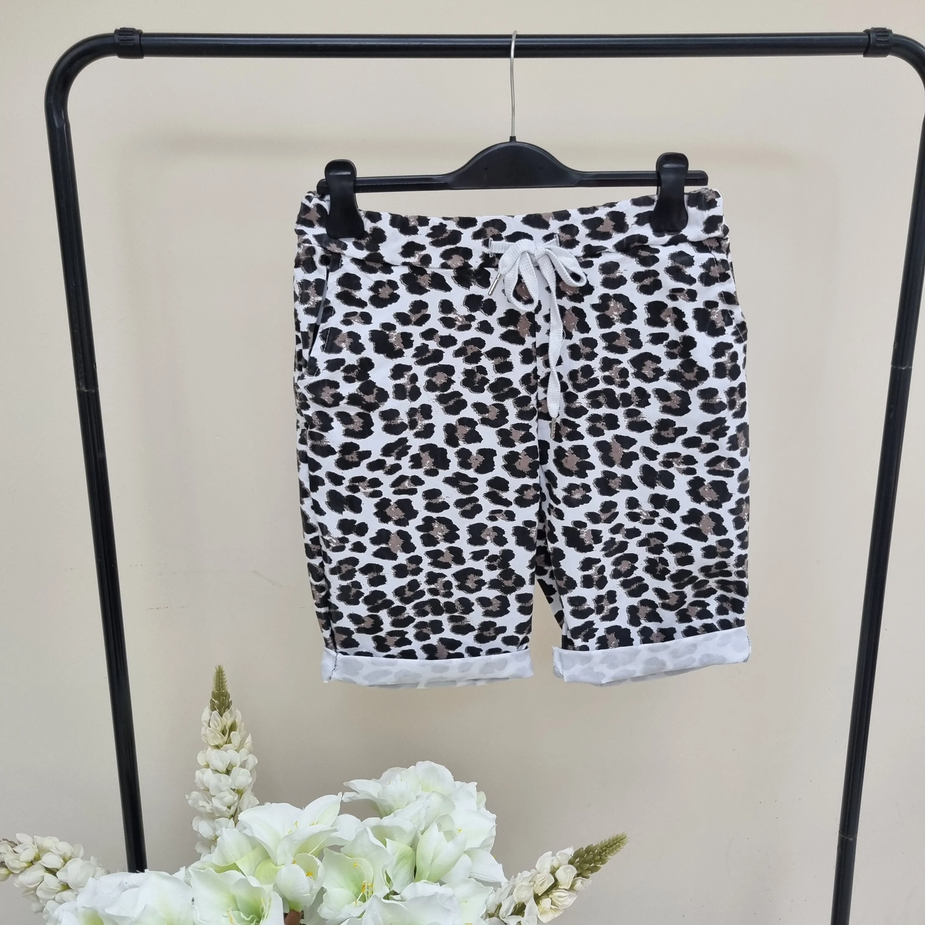 Leopard Print Magic Shorts