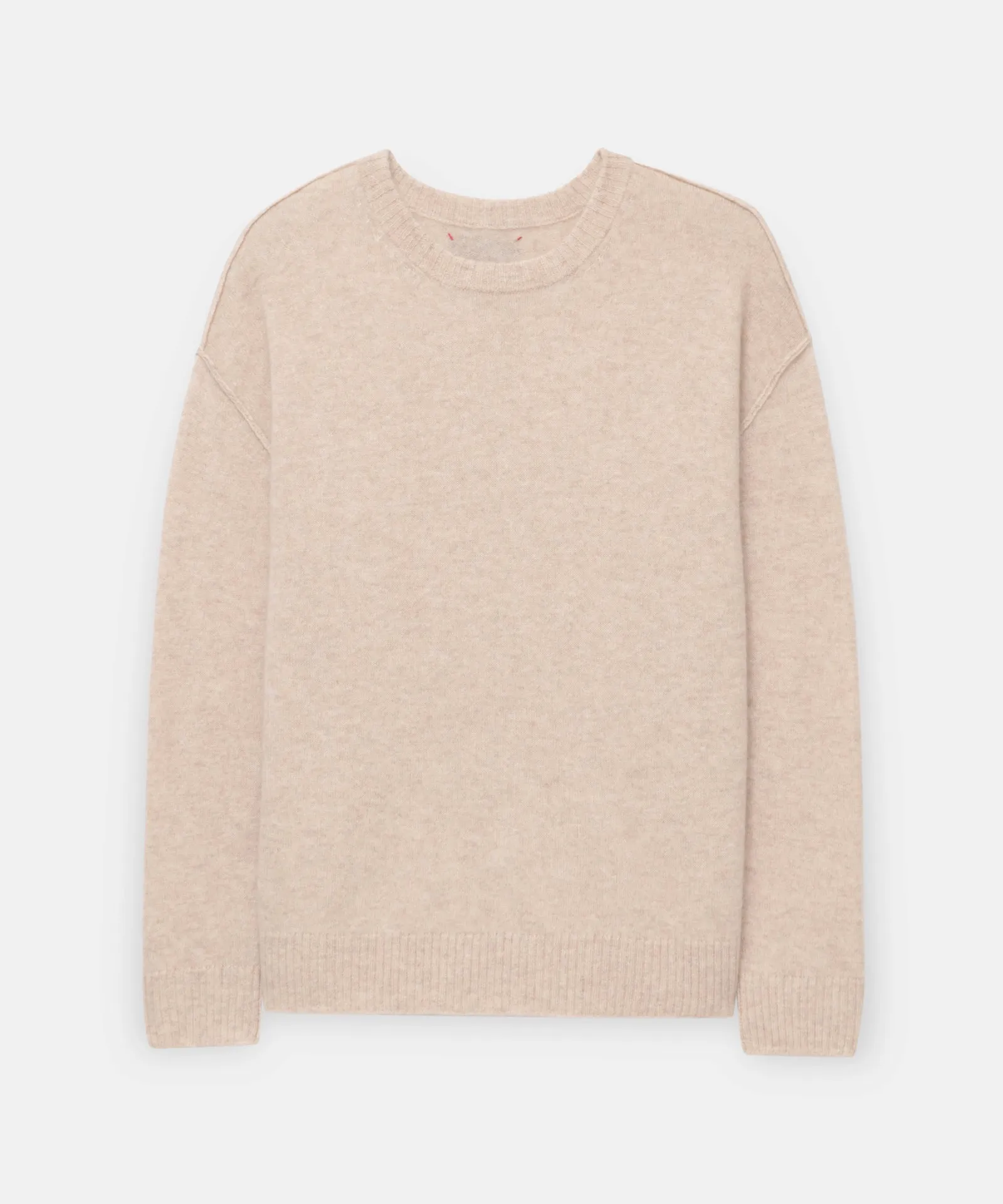 Lightweight Reversible Cashmere Crewneck Sweater