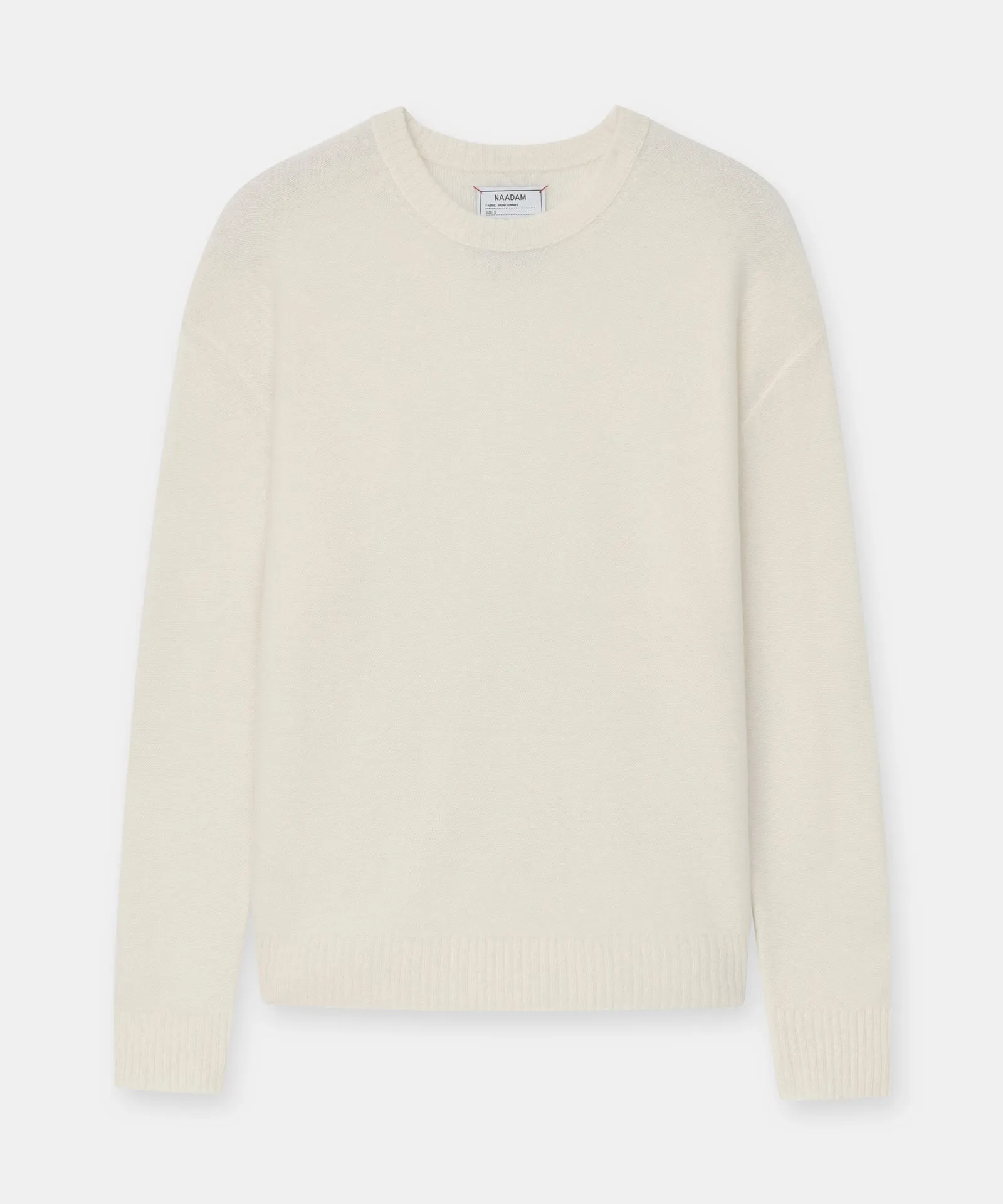 Lightweight Reversible Cashmere Crewneck Sweater