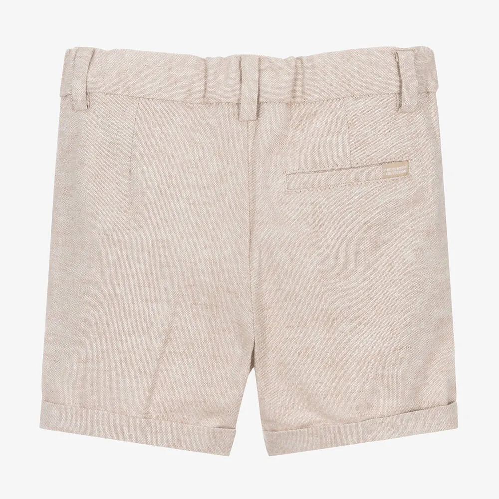 Mayoral Baby Boy Coconut Linen Shorts