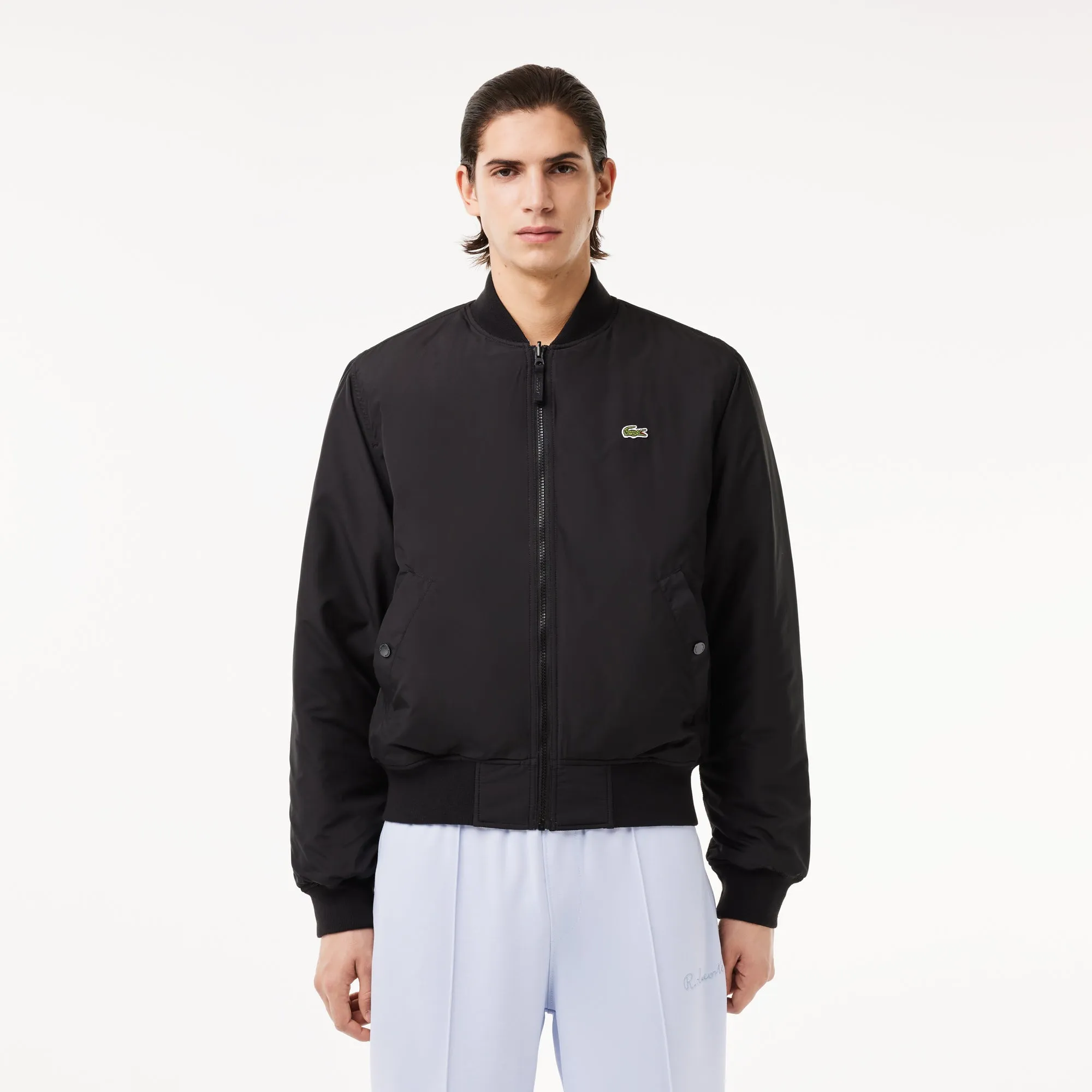 Men's Lacoste Reversible Quilted Taffeta Bomber Jacket