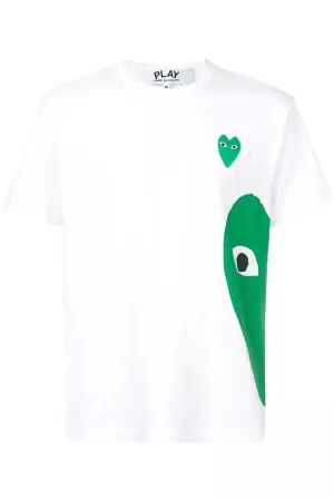 Men's Play T-shirt with Green Heart