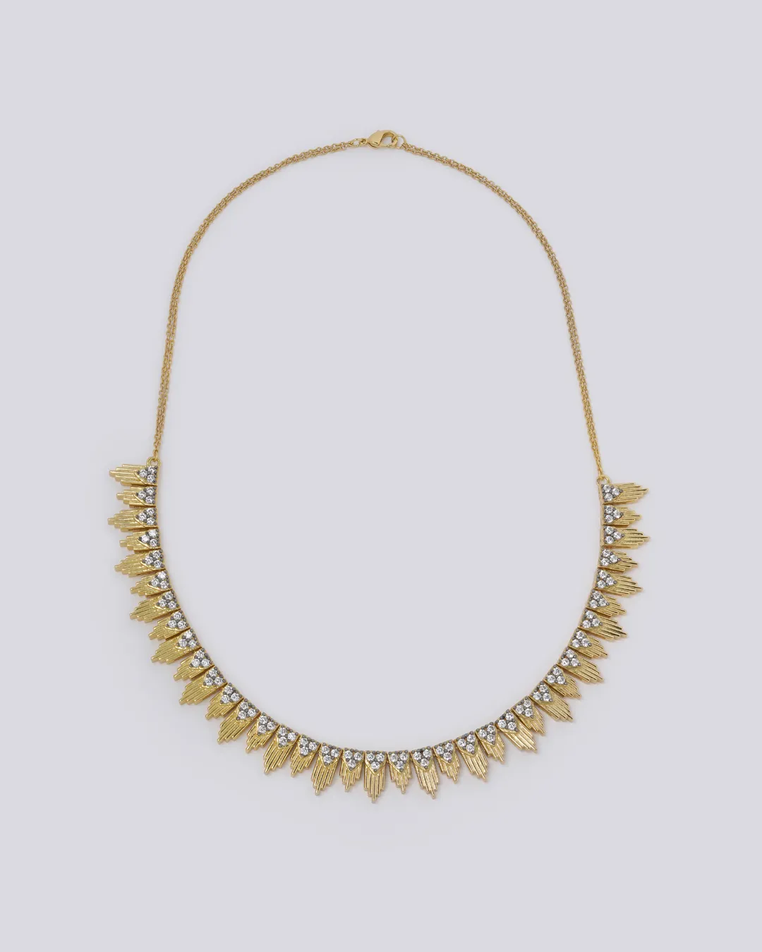 Merlon Gold Necklace