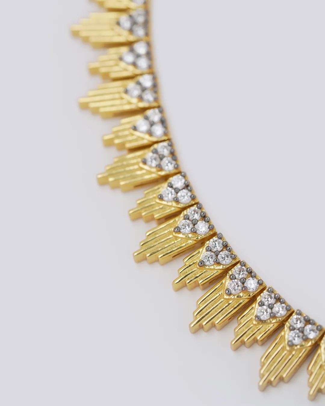 Merlon Gold Necklace