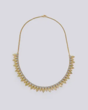 Merlon Gold Necklace