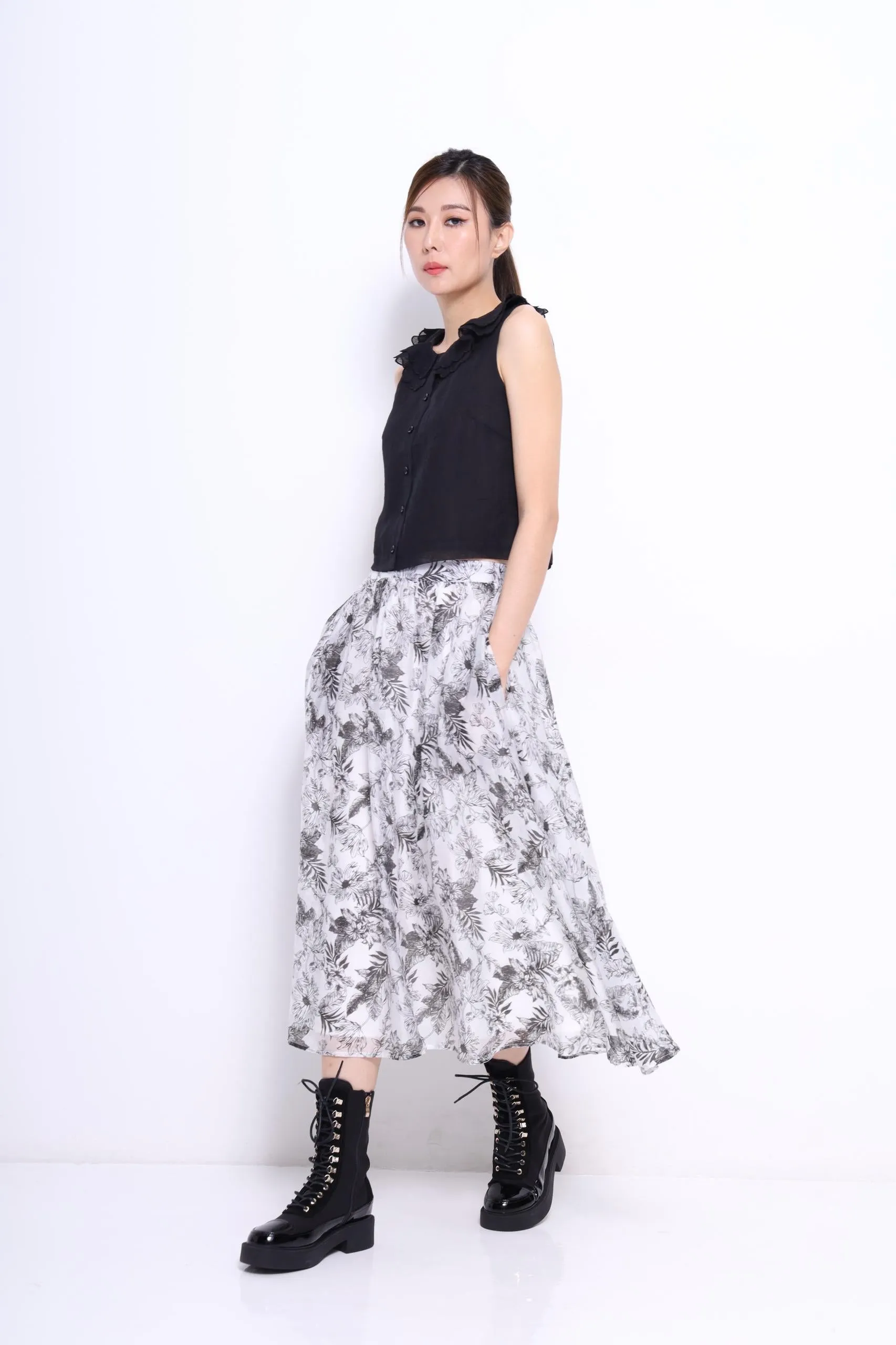 Opal A-line Midaxi SKirt